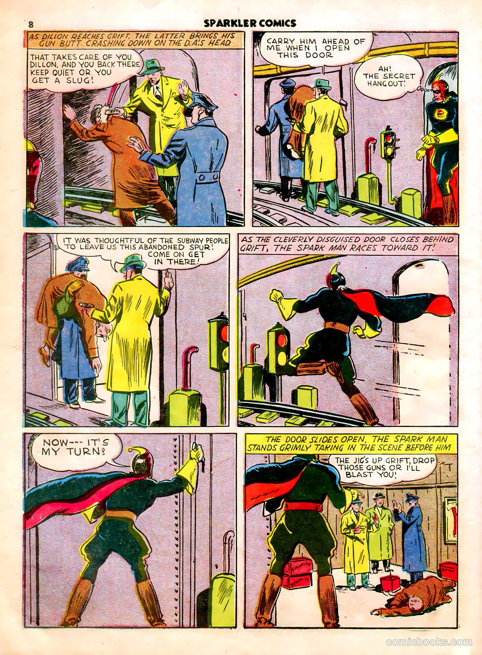 Sparkle Comics #5 (1949) — page 9 of 55