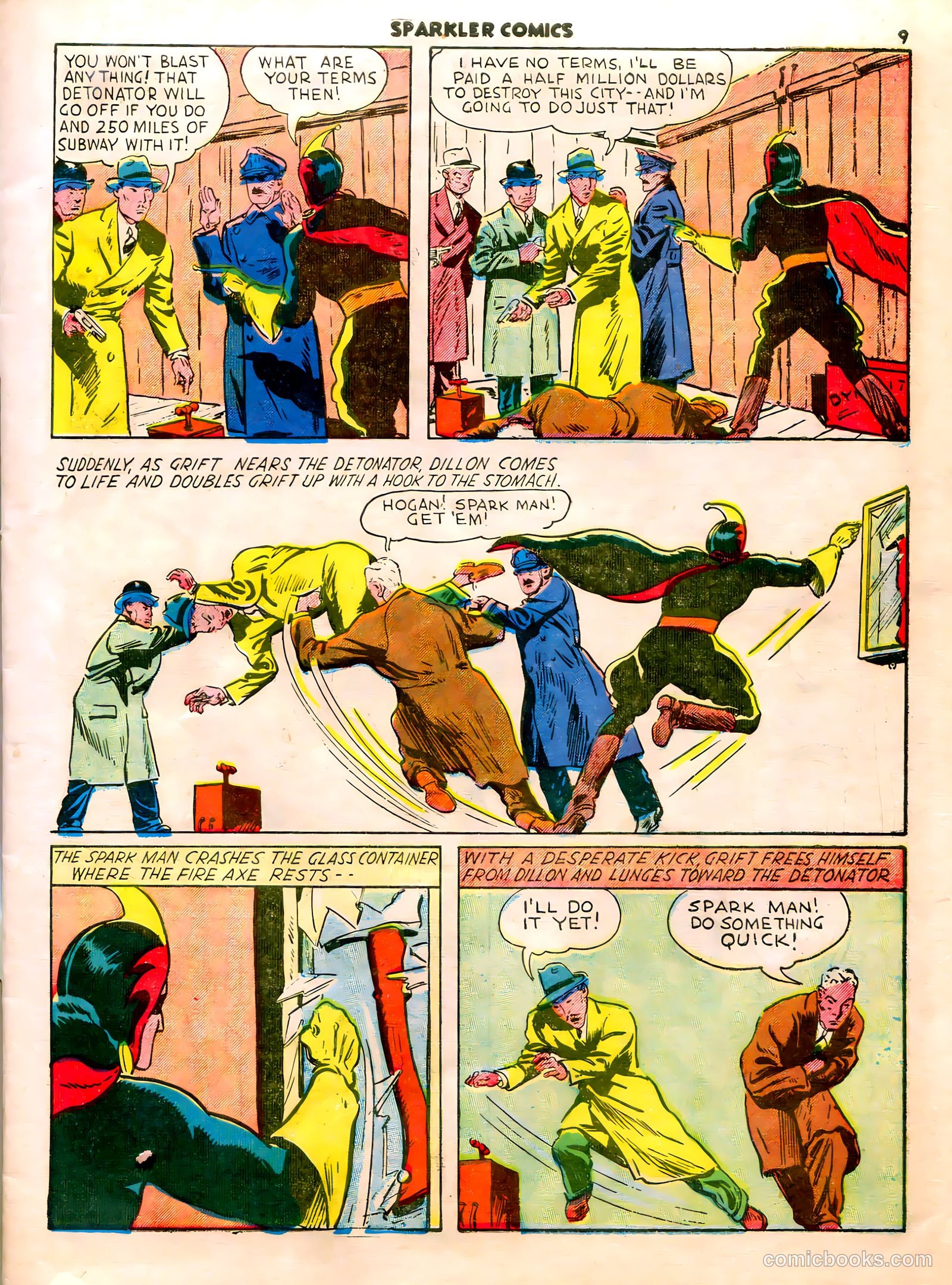 Sparkle Comics #5 (1949) — page 10 of 55