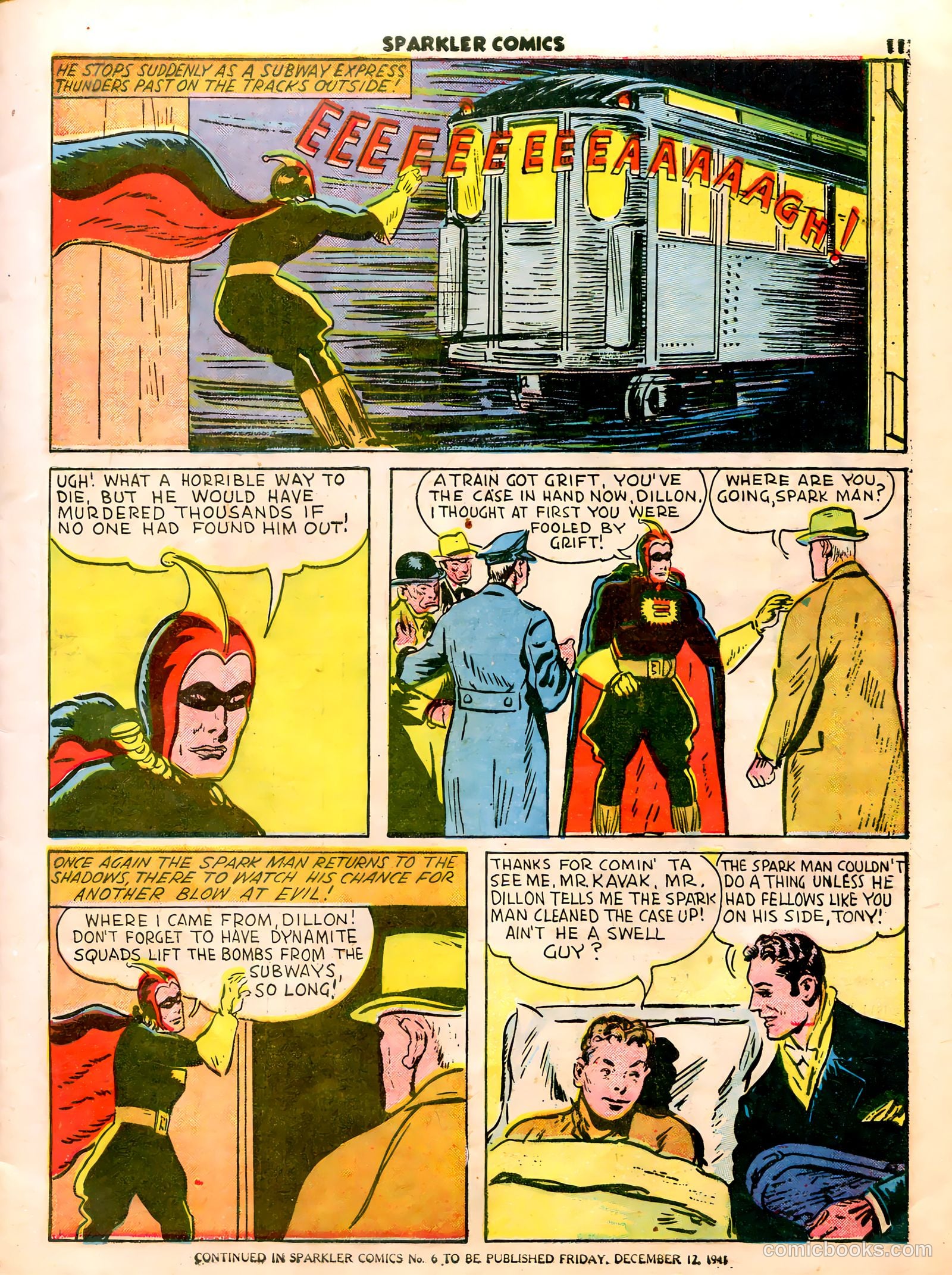 Sparkle Comics #5 (1949) — page 12 of 55