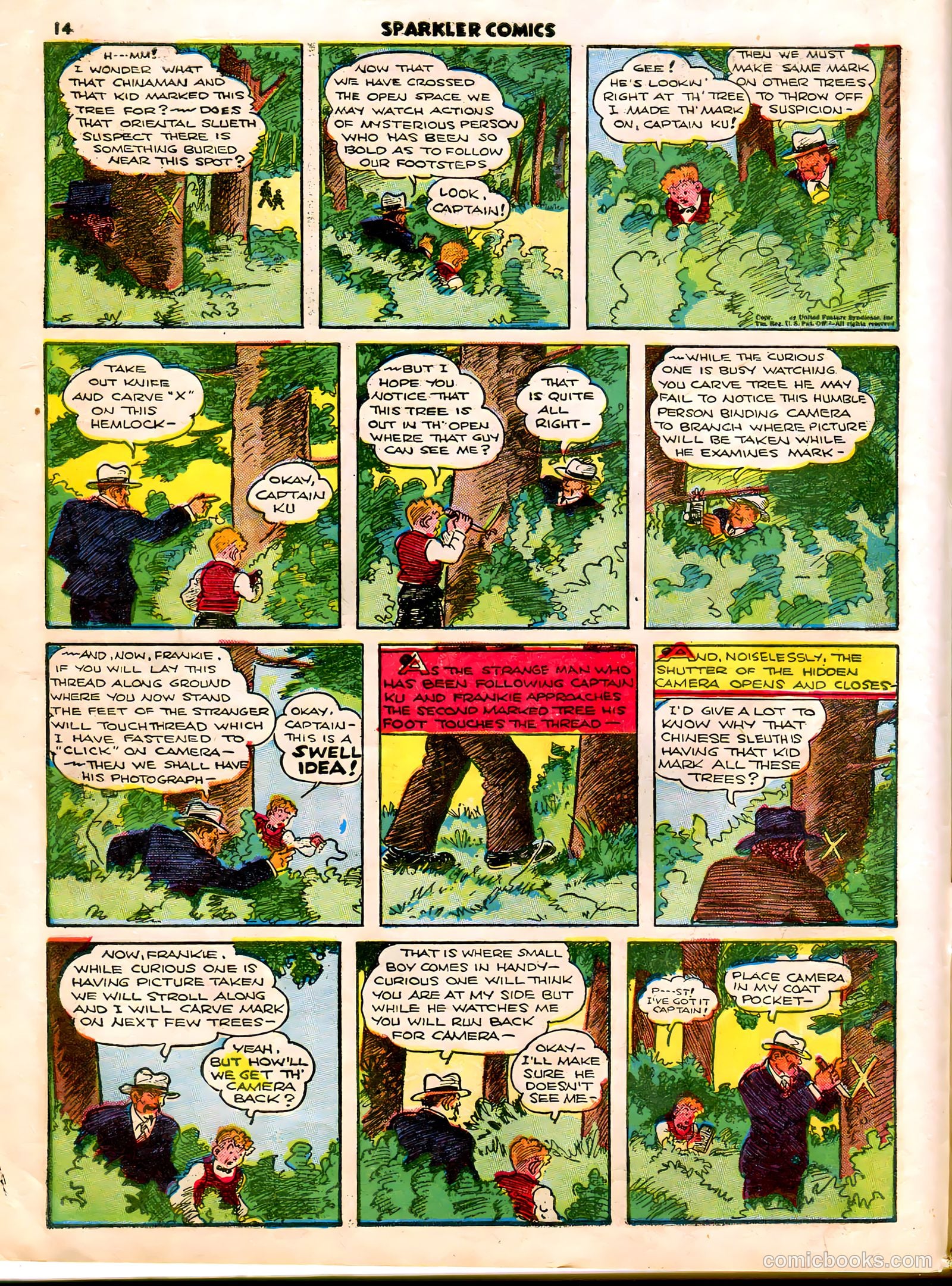 Sparkle Comics #5 (1949) — page 15 of 55