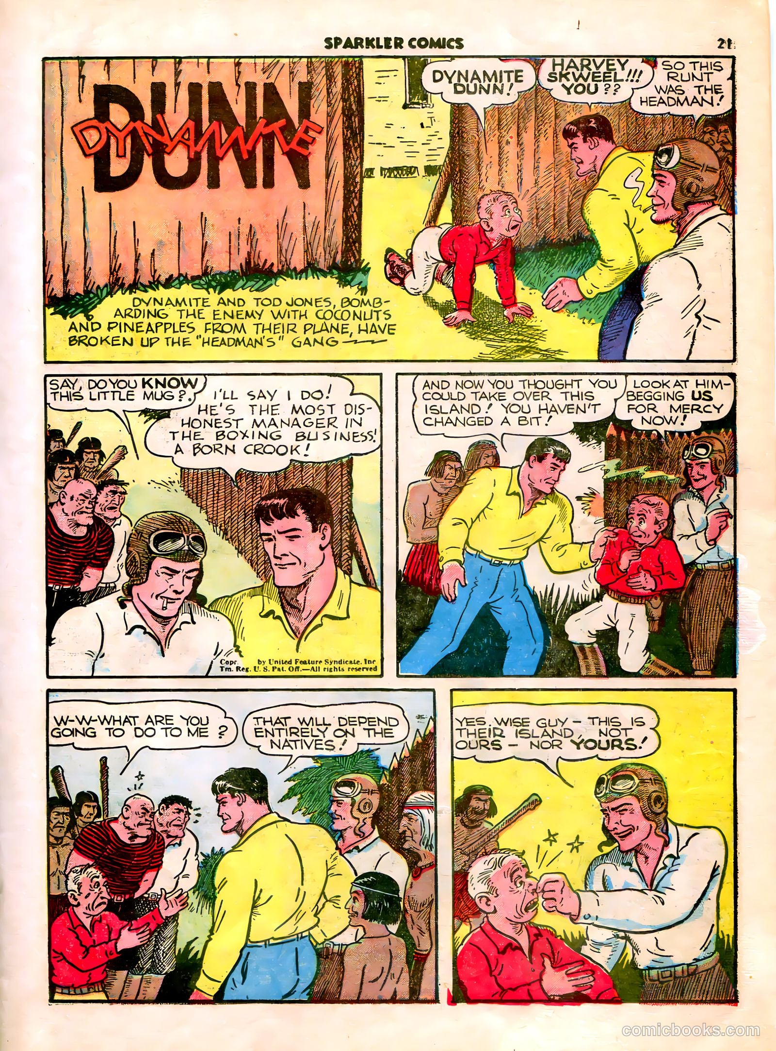 Sparkle Comics #5 (1949) — page 17 of 55