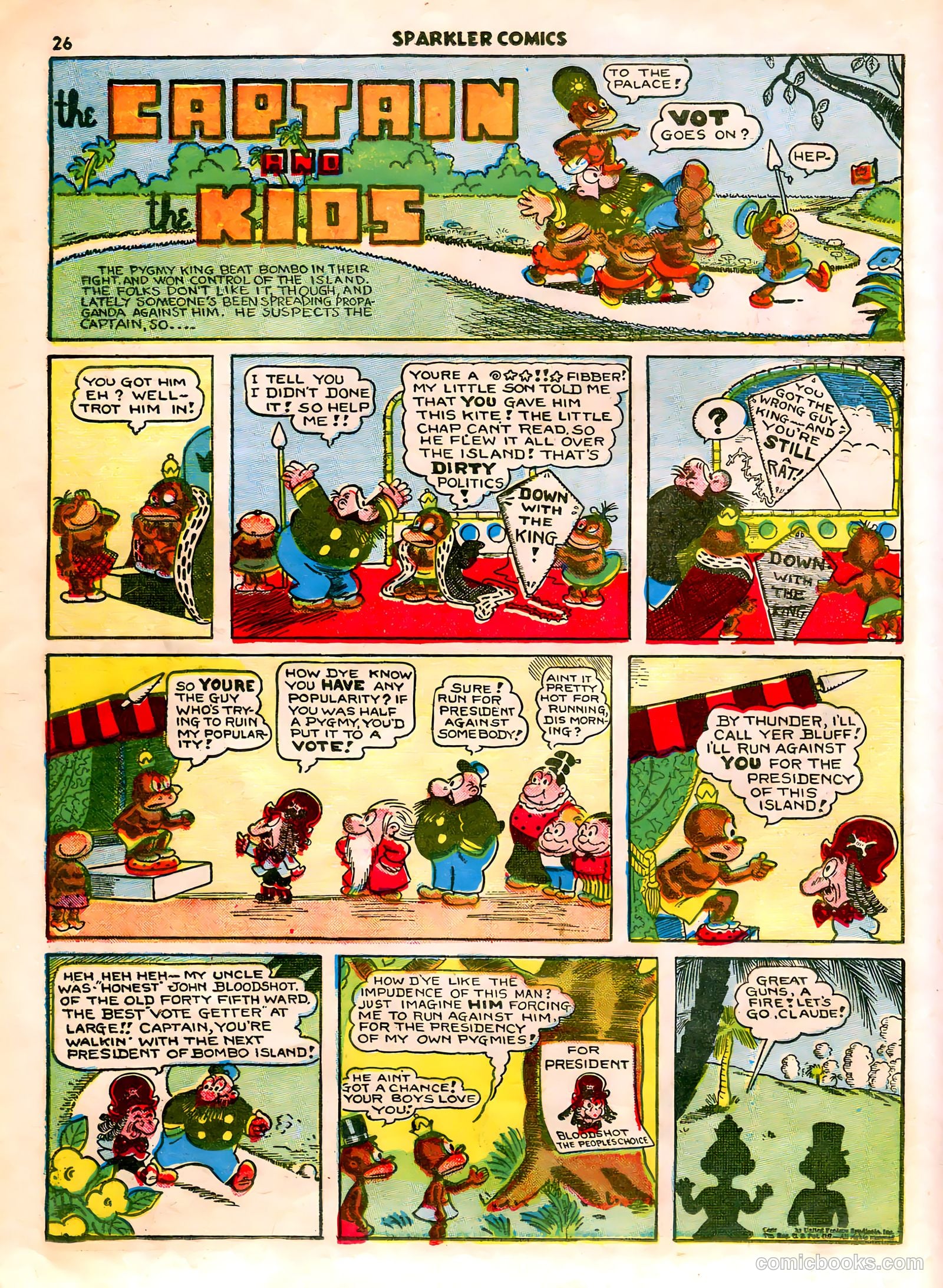 Sparkle Comics #5 (1949) — page 22 of 55
