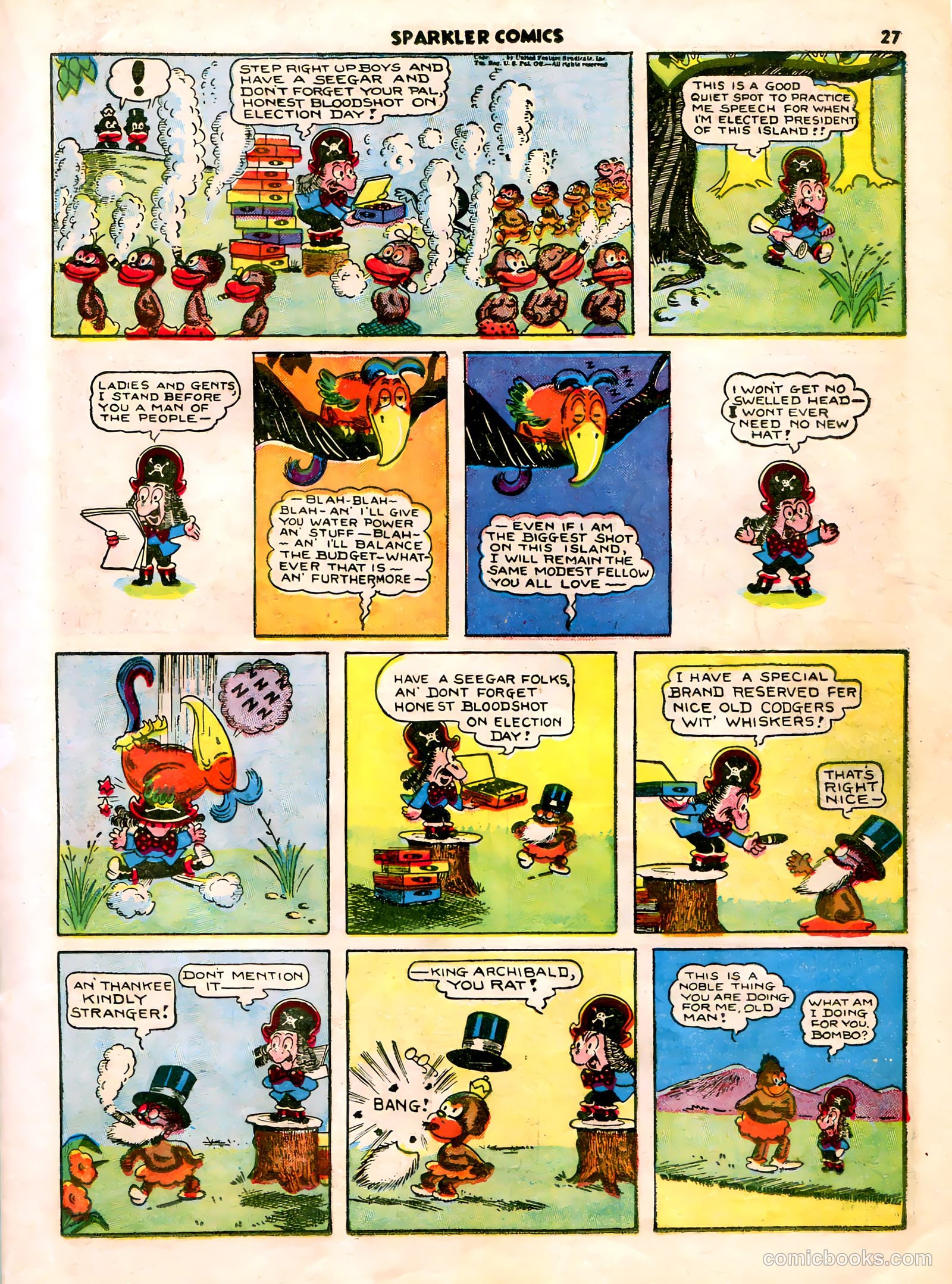 Sparkle Comics #5 (1949) — page 23 of 55