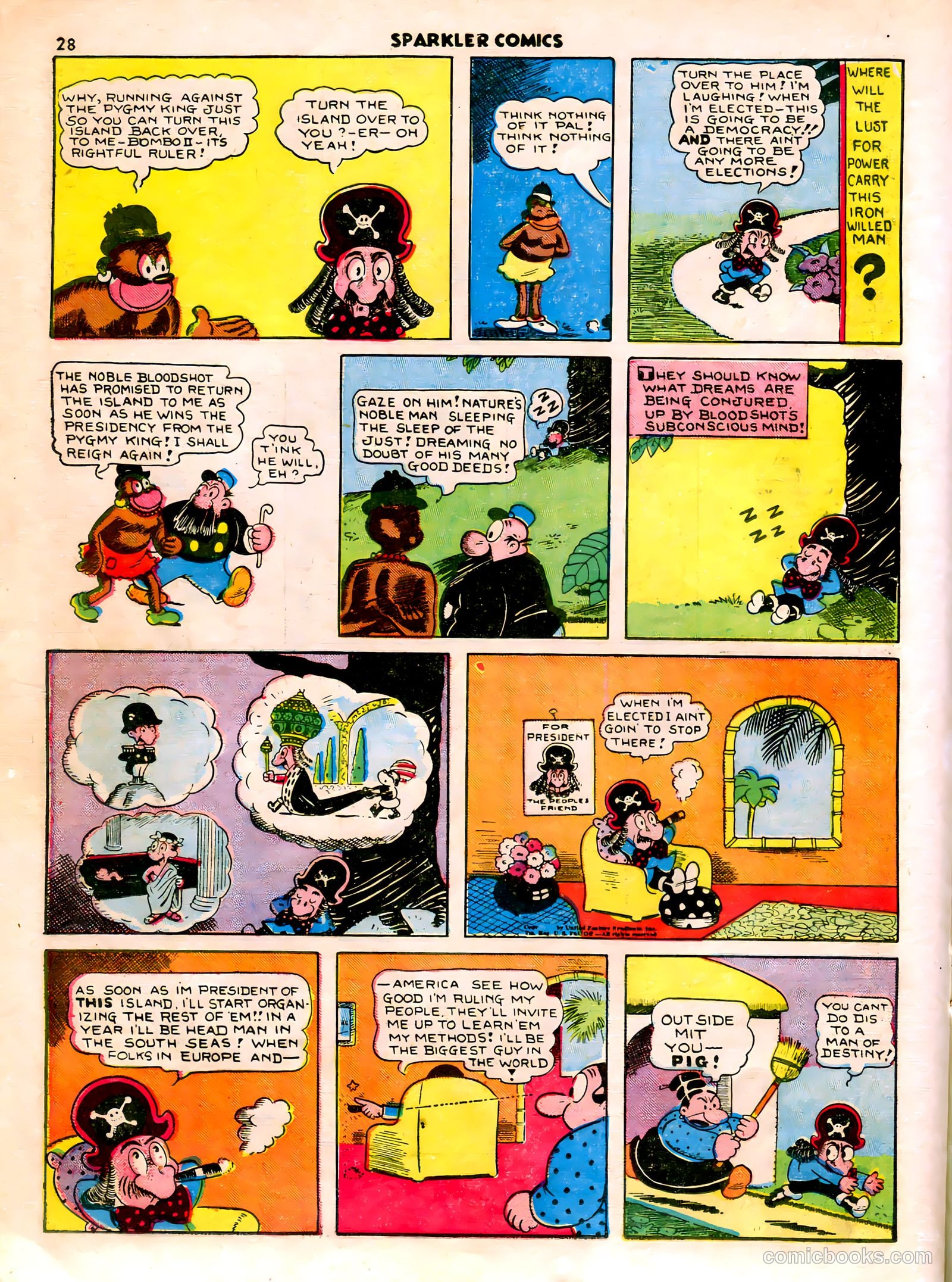 Sparkle Comics #5 (1949) — page 24 of 55