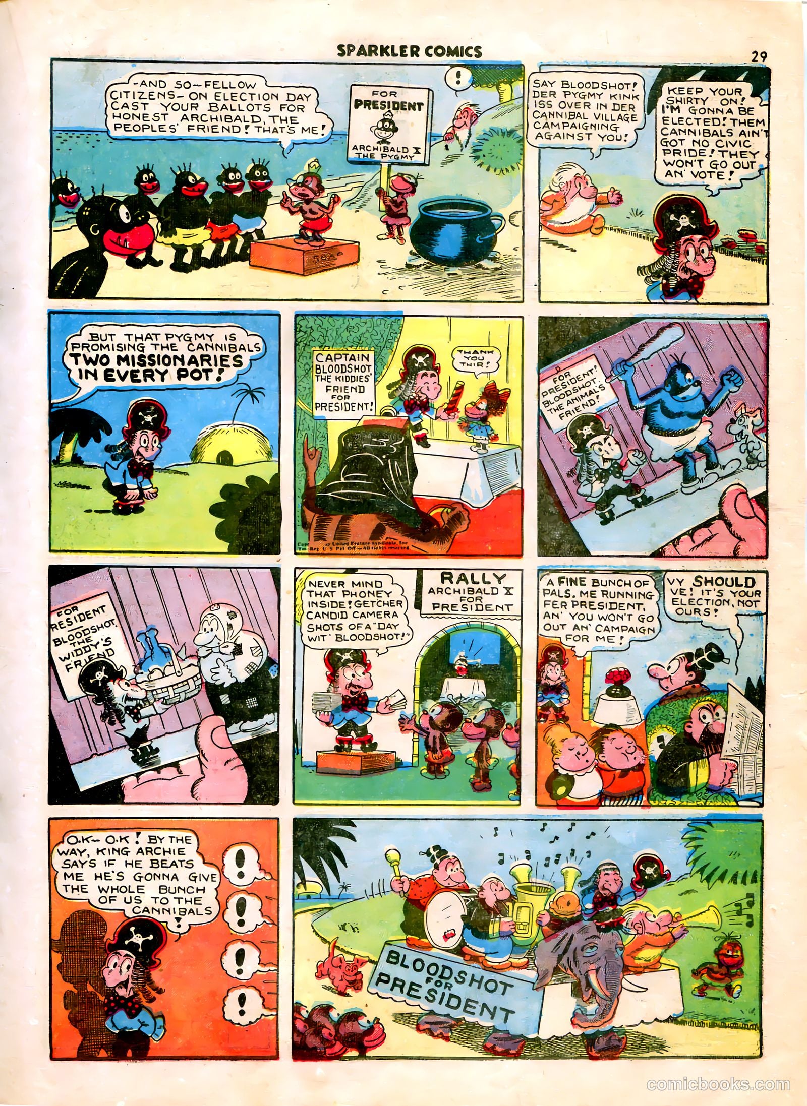 Sparkle Comics #5 (1949) — page 25 of 55