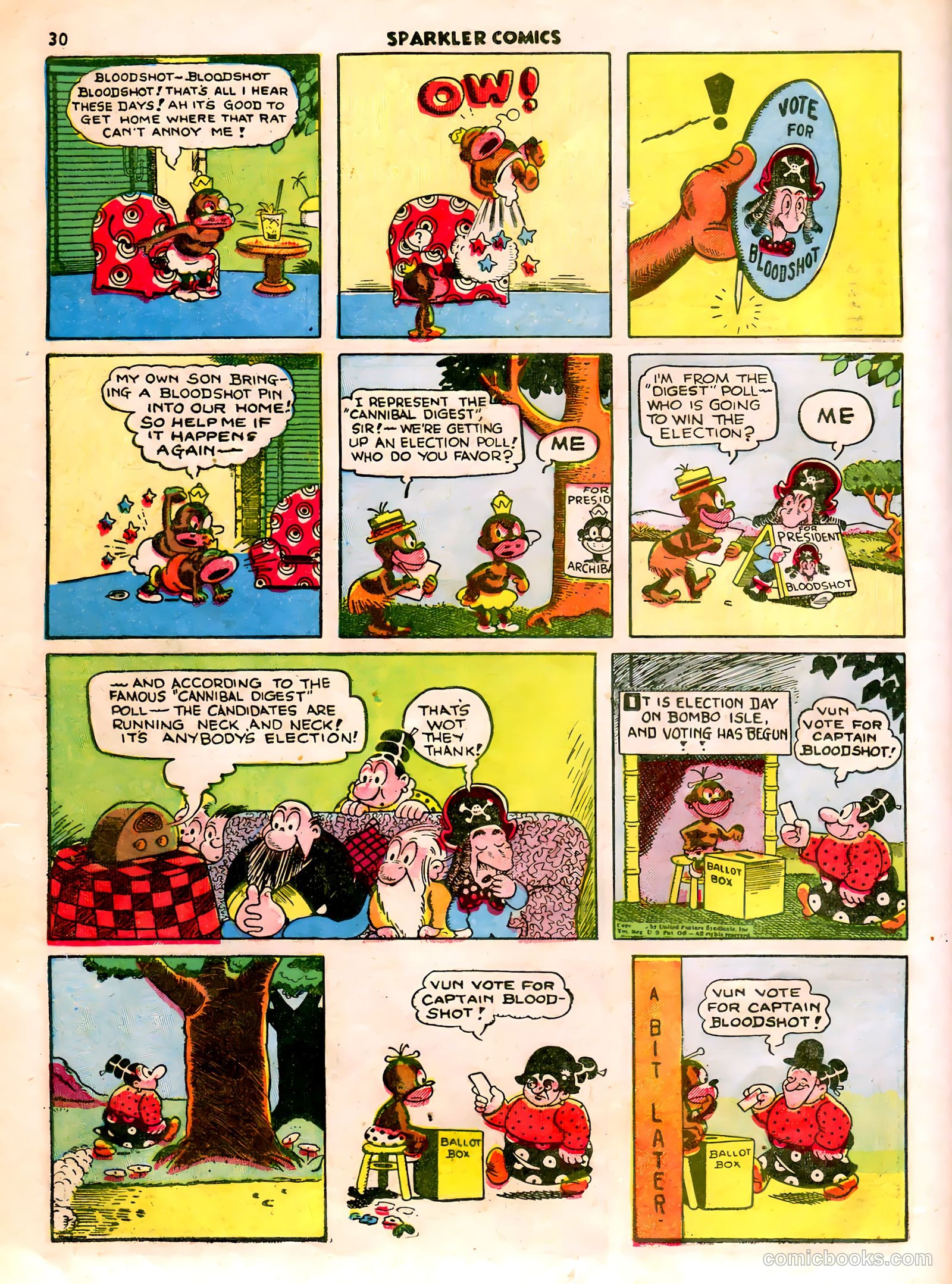 Sparkle Comics #5 (1949) — page 26 of 55