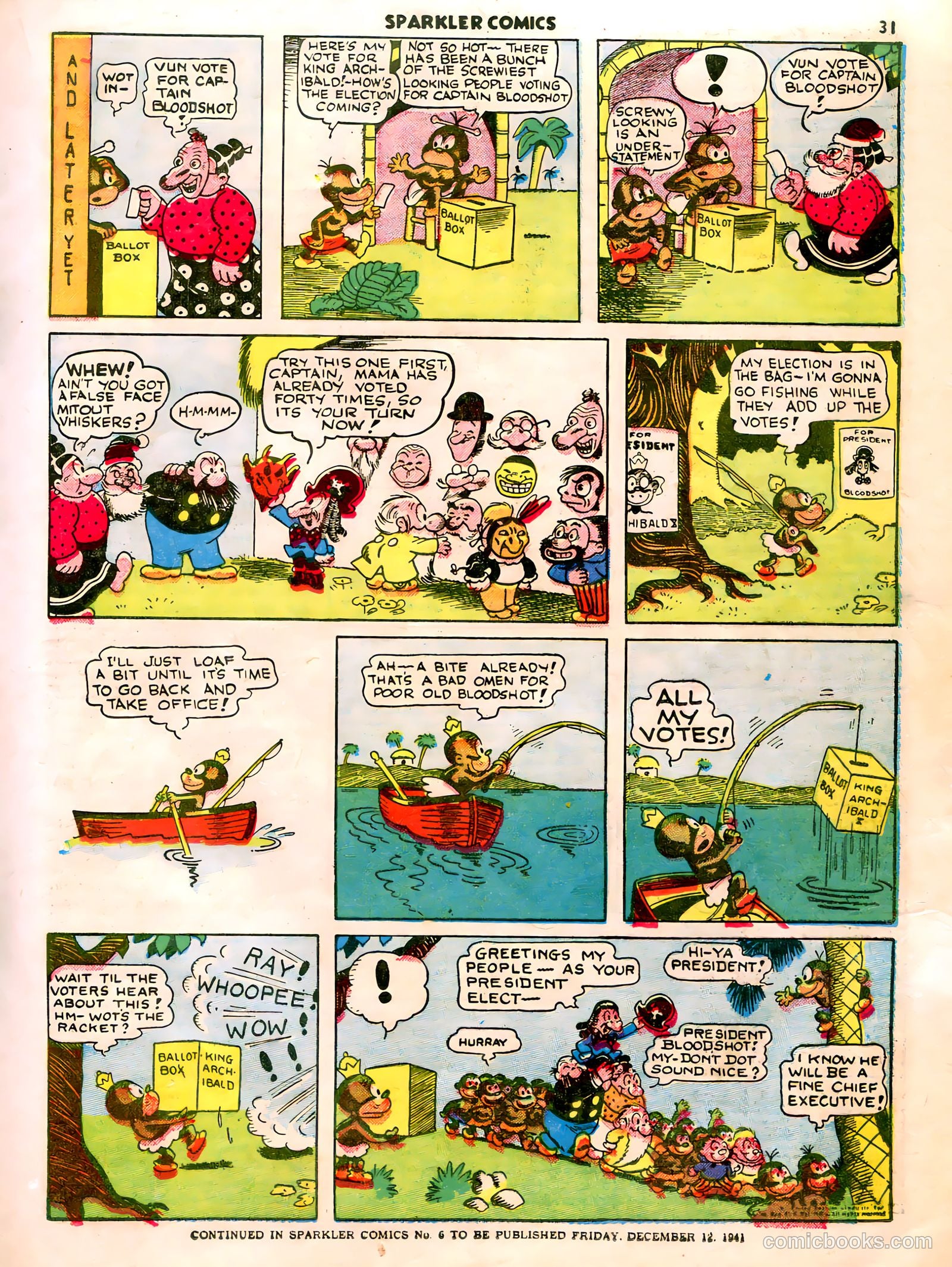 Sparkle Comics #5 (1949) — page 27 of 55