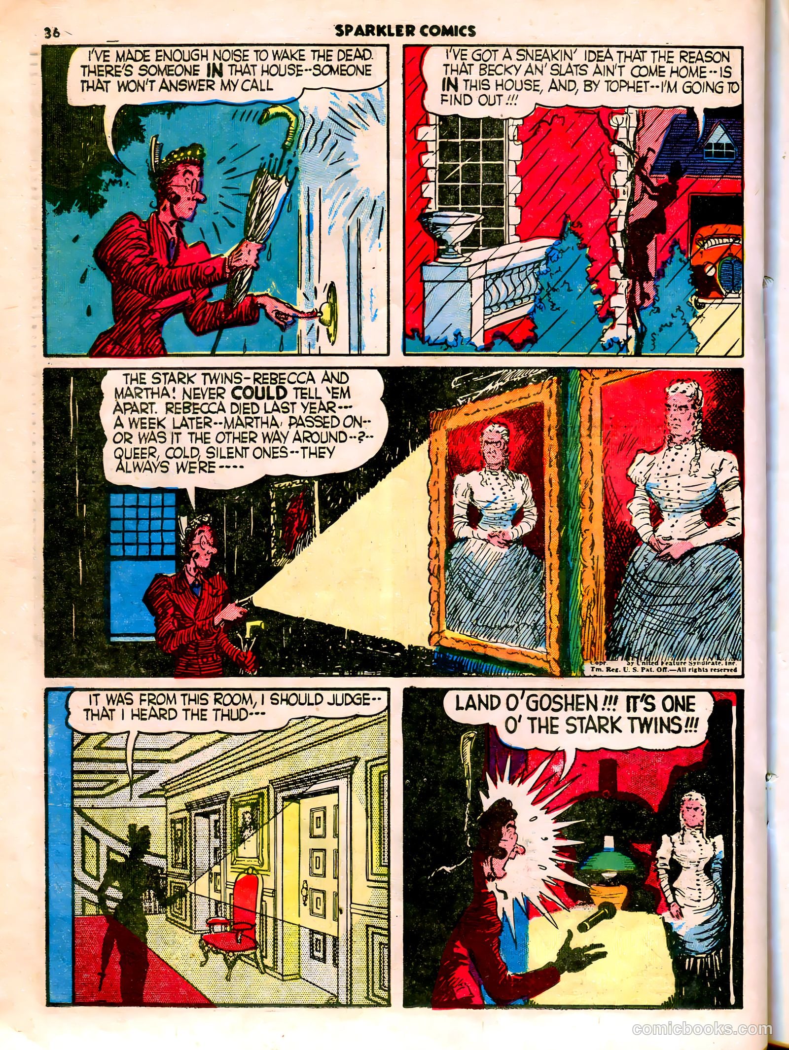 Sparkle Comics #5 (1949) — page 32 of 55