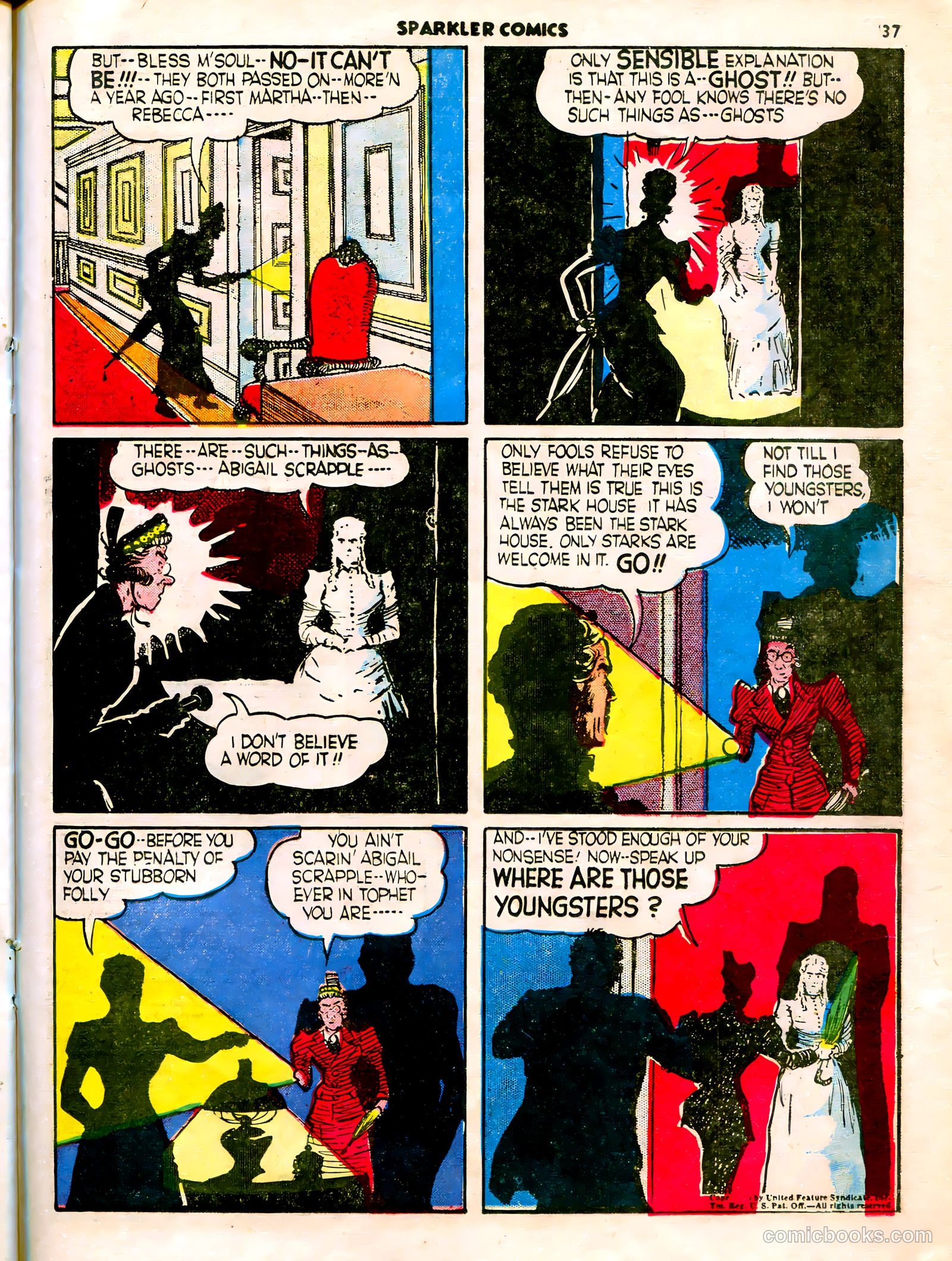 Sparkle Comics #5 (1949) — page 33 of 55