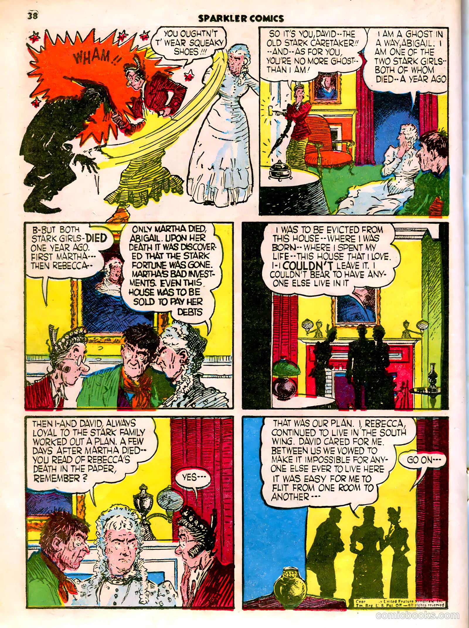 Sparkle Comics #5 (1949) — page 34 of 55