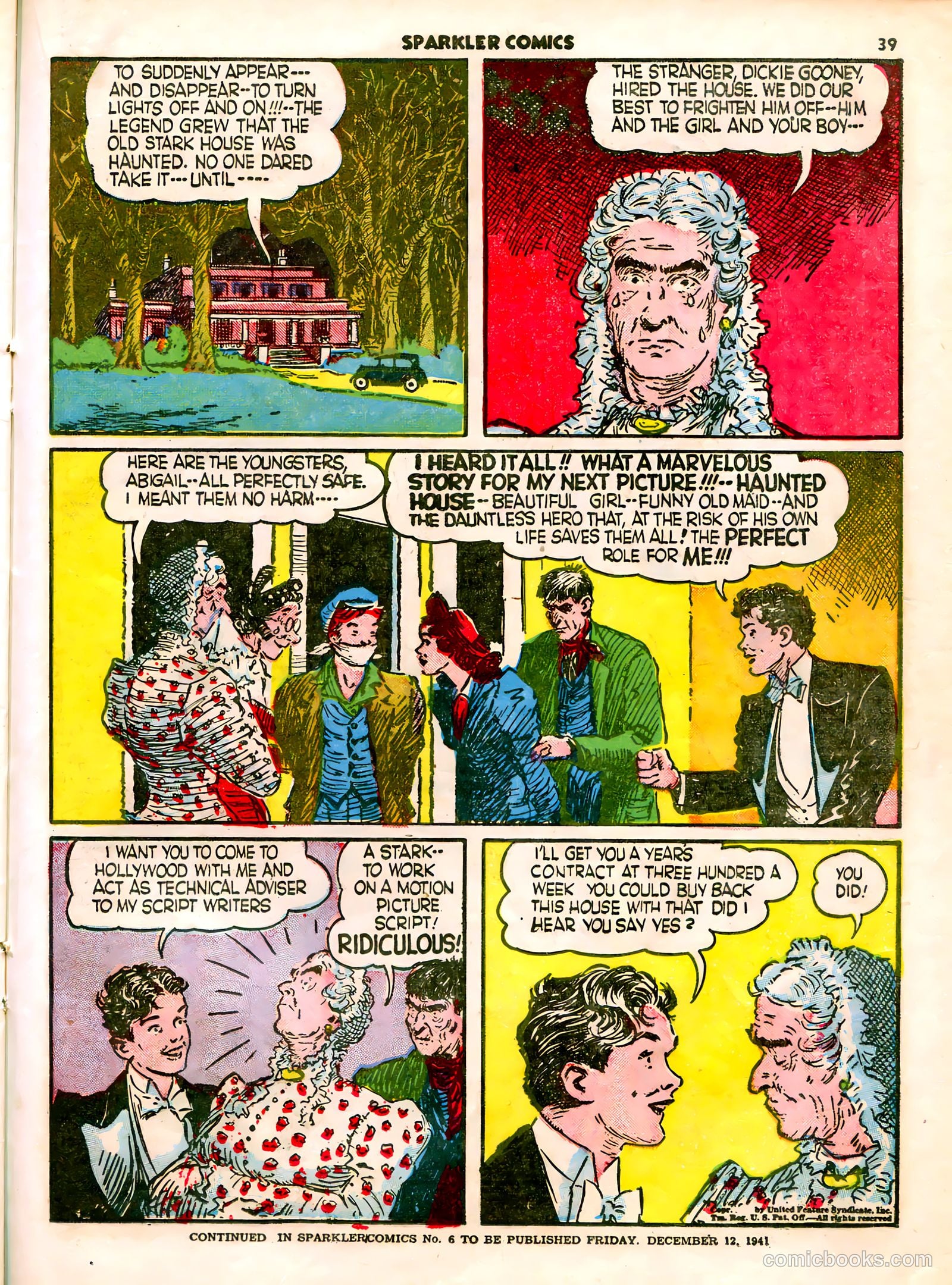 Sparkle Comics #5 (1949) — page 35 of 55