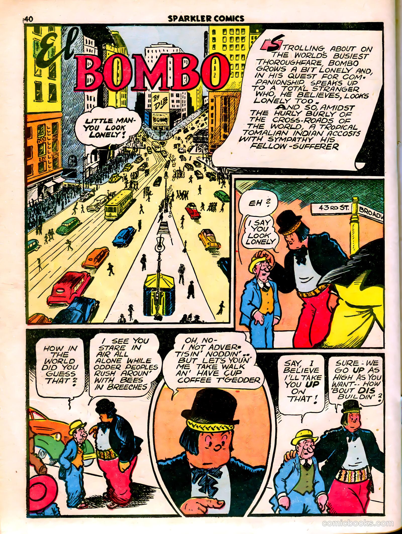 Sparkle Comics #5 (1949) — page 36 of 55