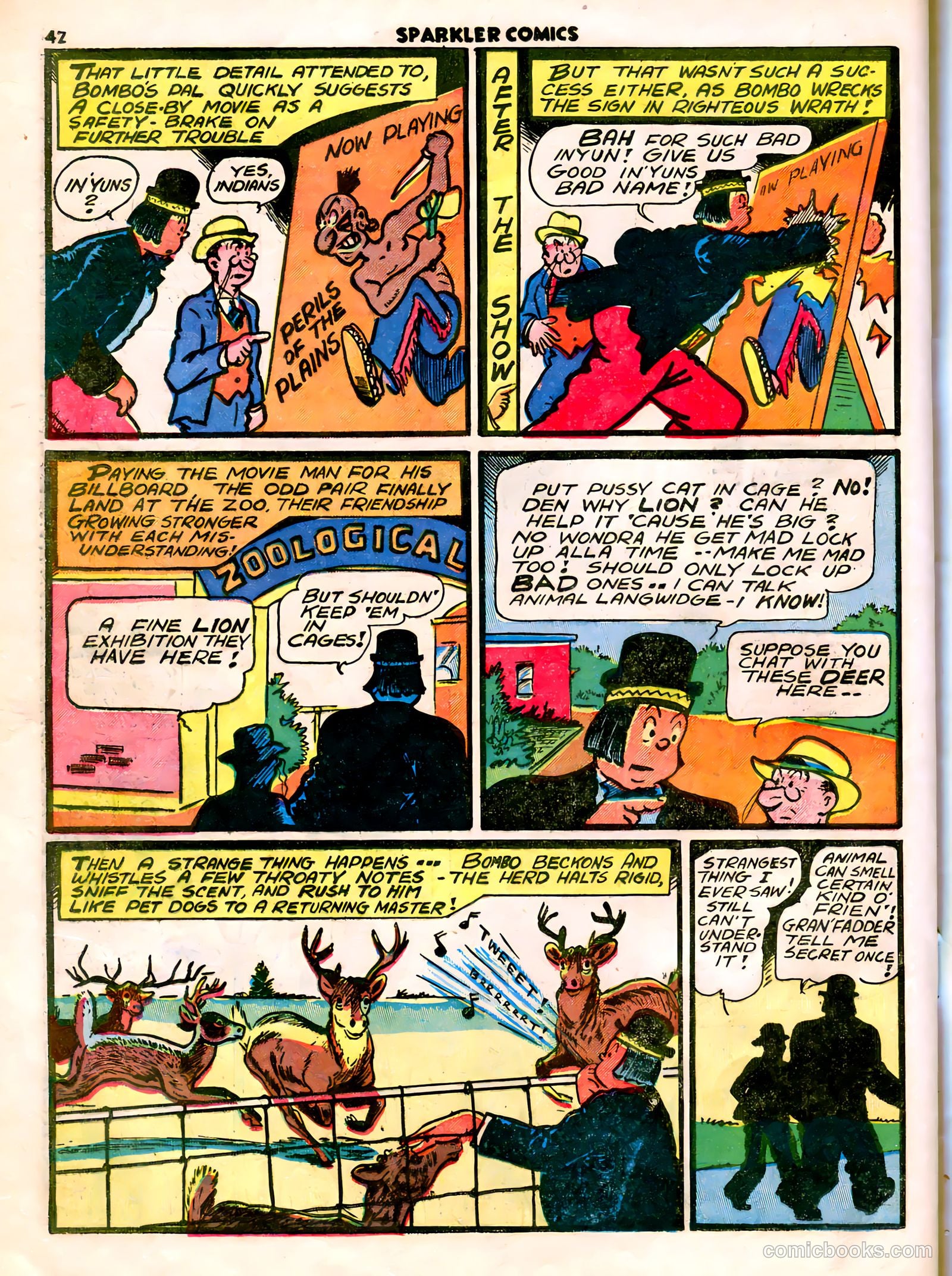 Sparkle Comics #5 (1949) — page 38 of 55