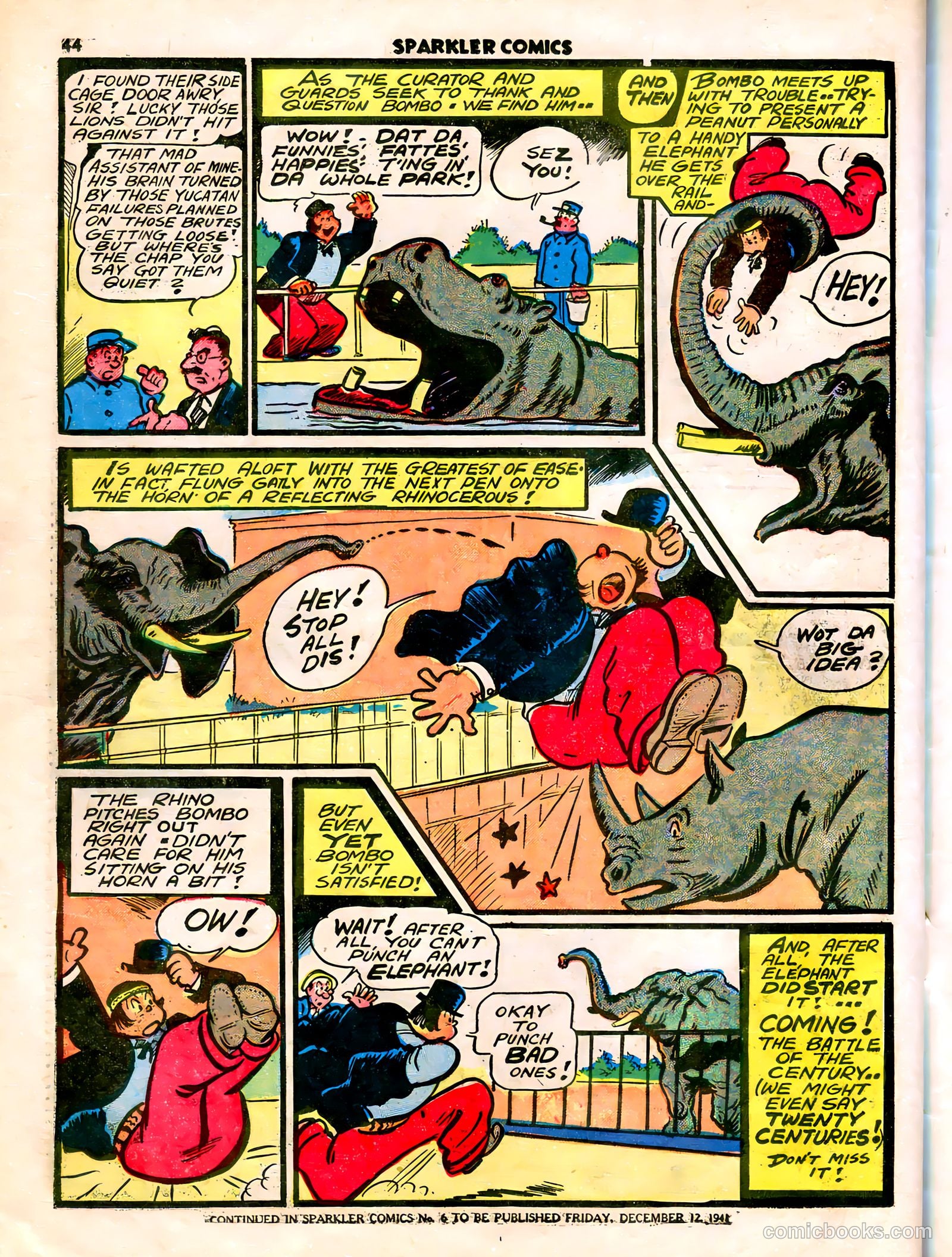Sparkle Comics #5 (1949) — page 40 of 55