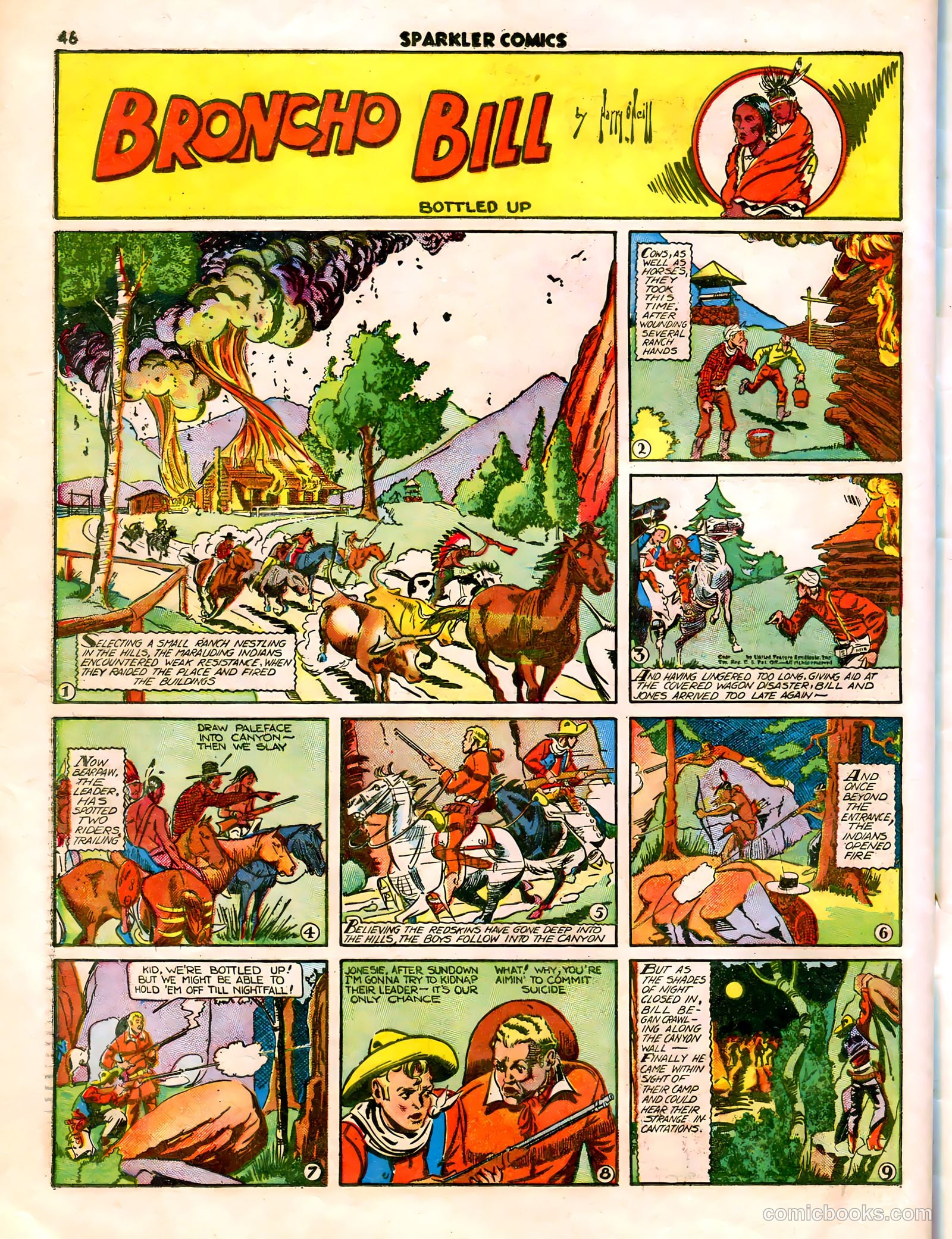 Sparkle Comics #5 (1949) — page 42 of 55