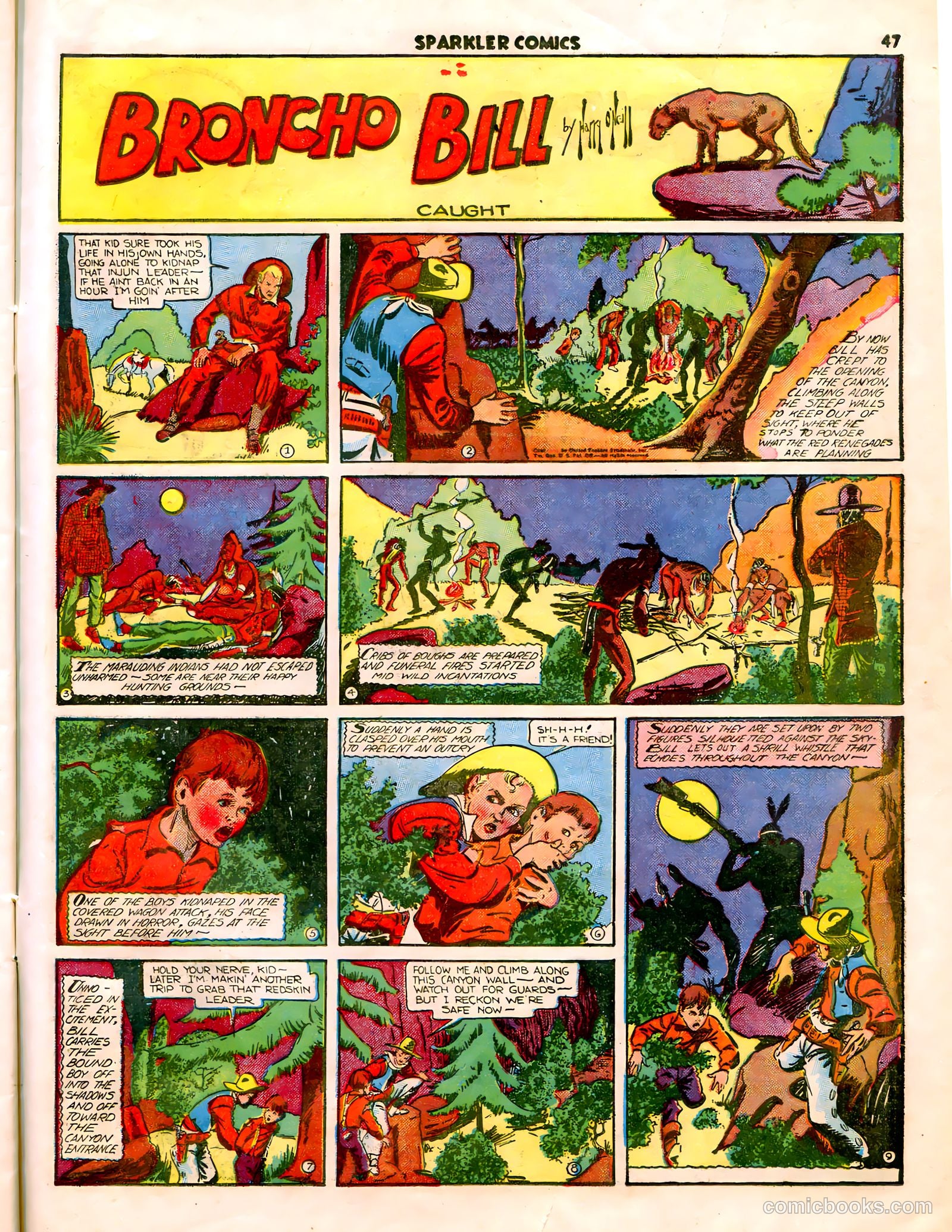 Sparkle Comics #5 (1949) — page 43 of 55