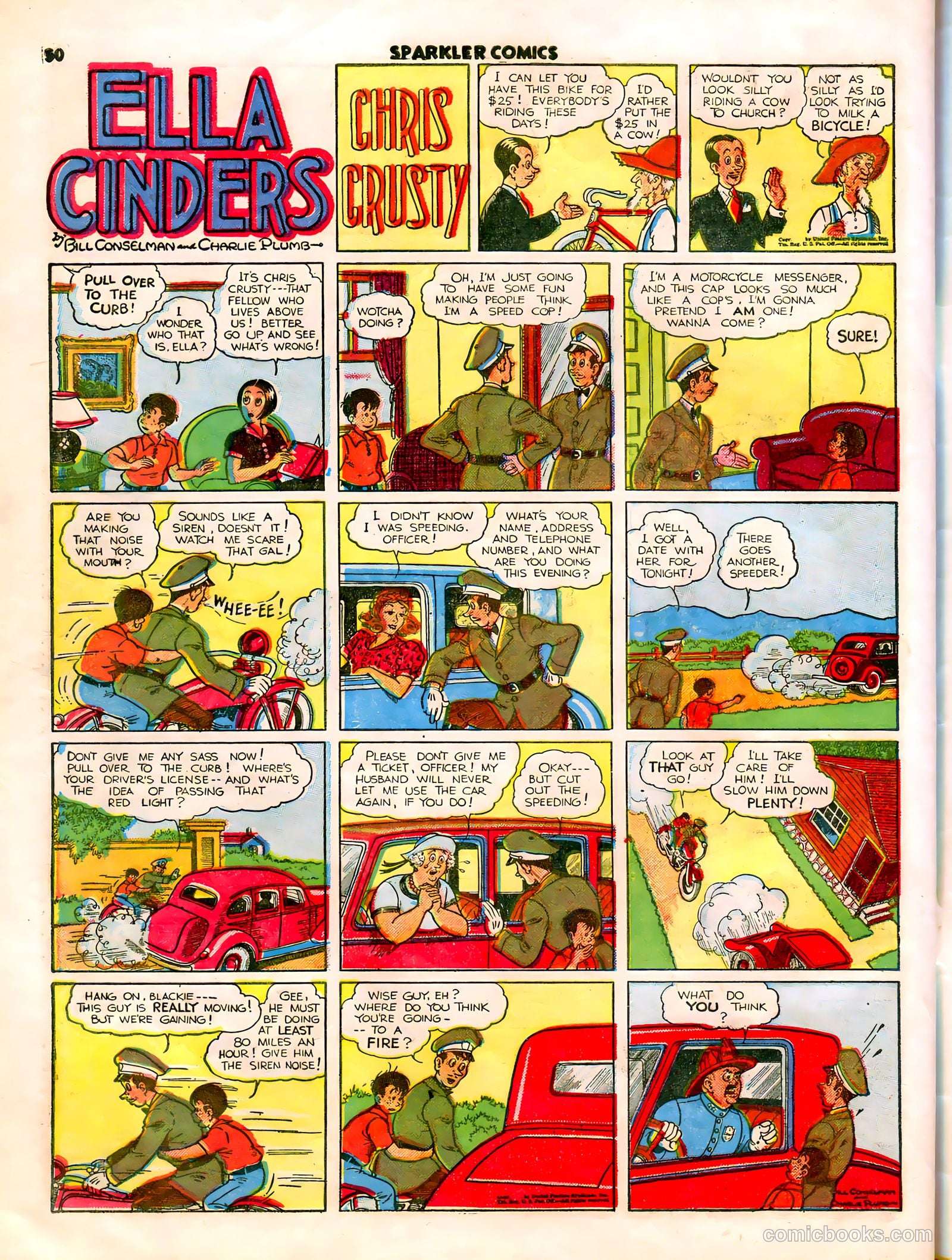 Sparkle Comics #5 (1949) — page 46 of 55