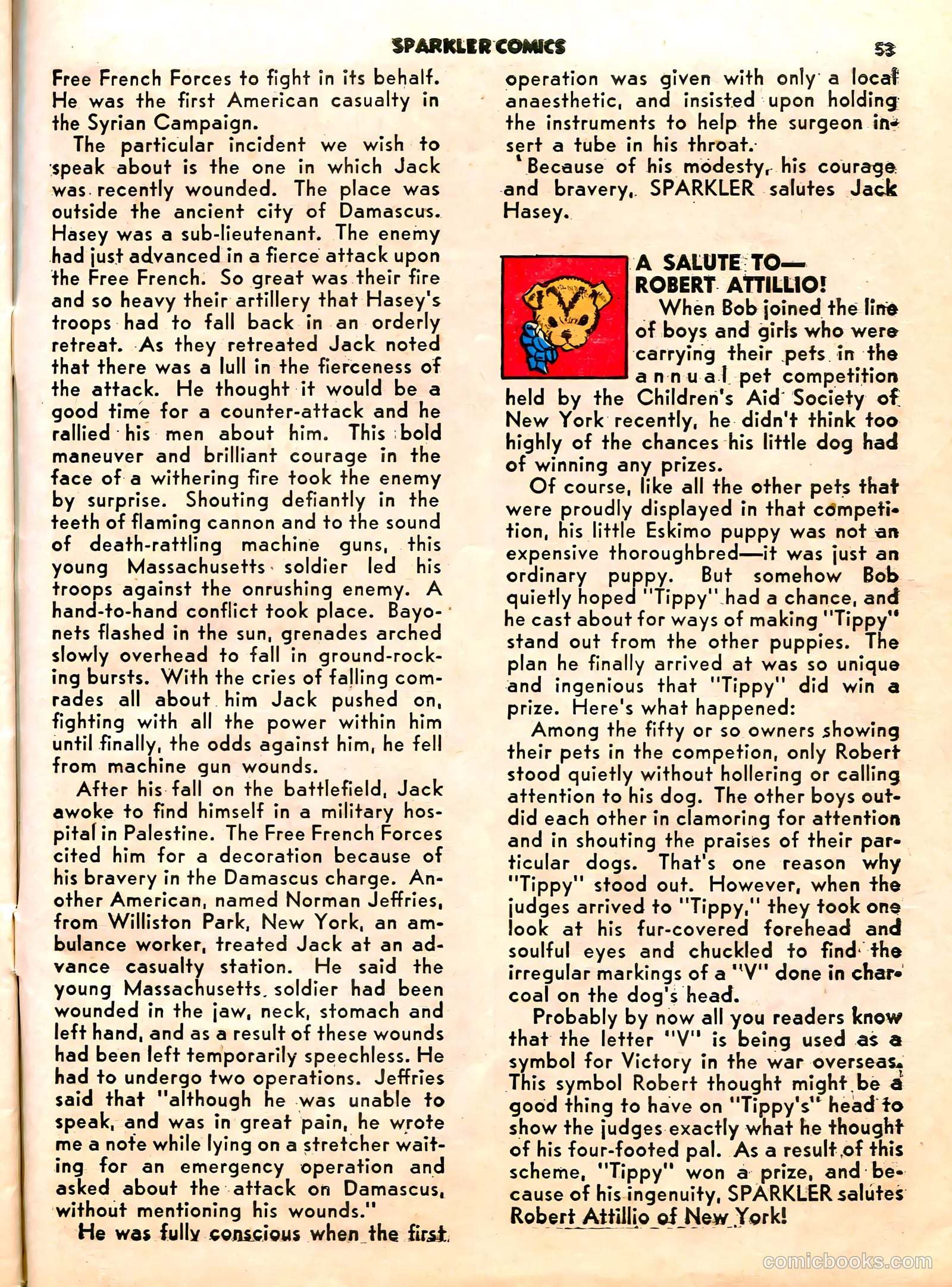 Sparkle Comics #5 (1949) — page 49 of 55