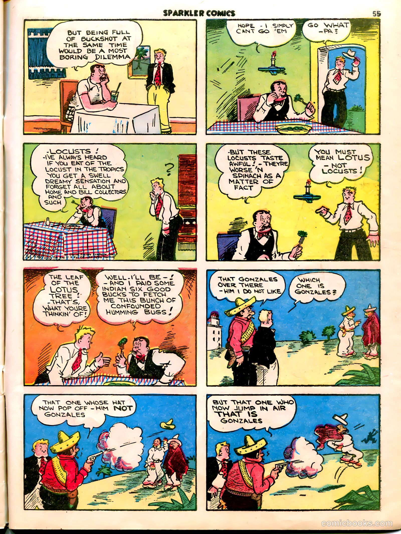 Sparkle Comics #5 (1949) — page 51 of 55