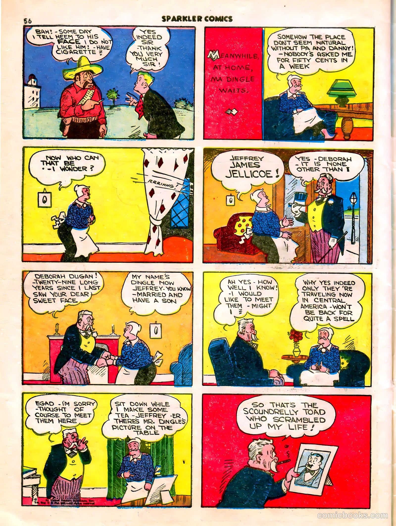 Sparkle Comics #5 (1949) — page 52 of 55