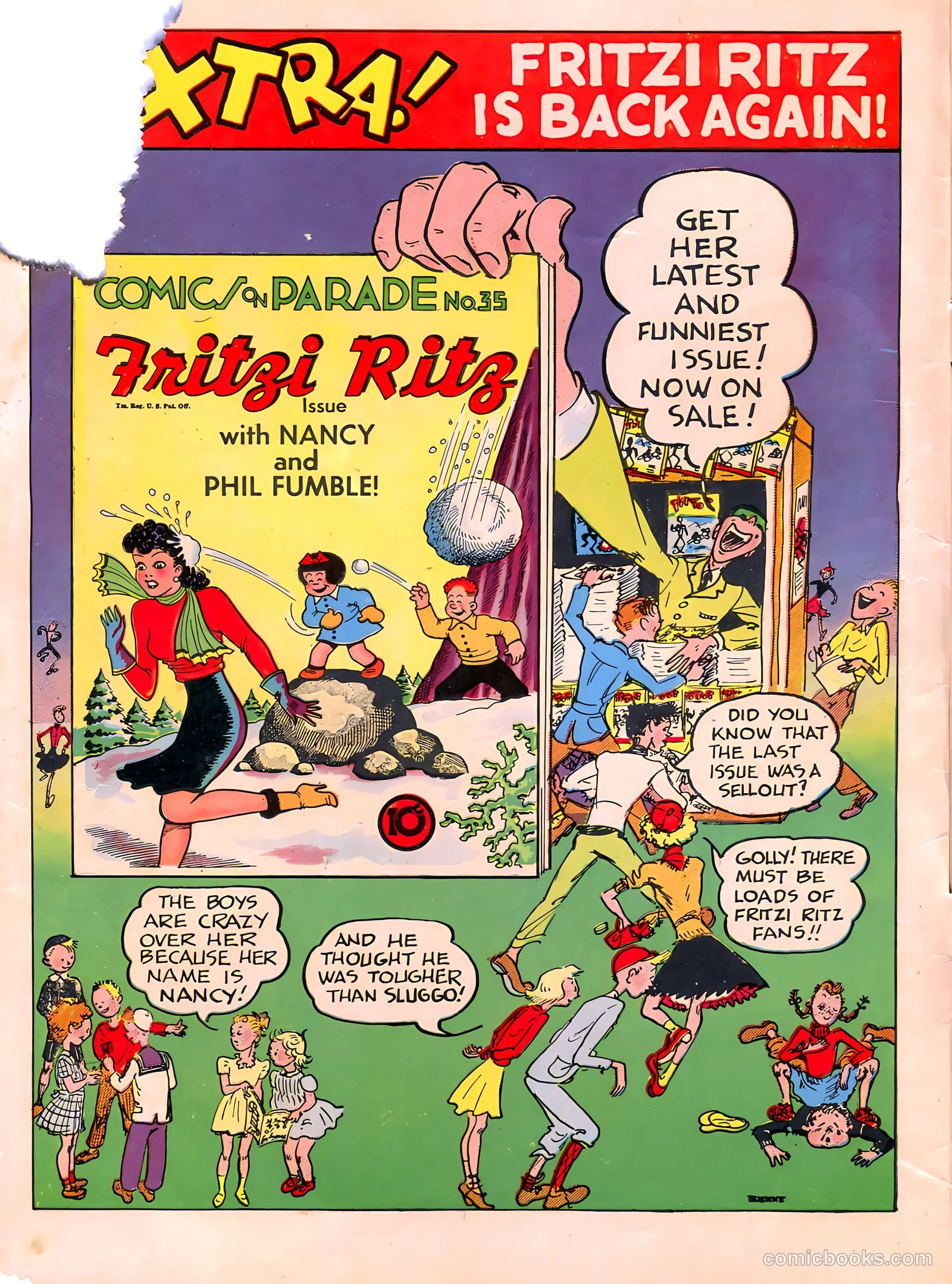 Sparkle Comics #6 (1949) — page 3 of 57