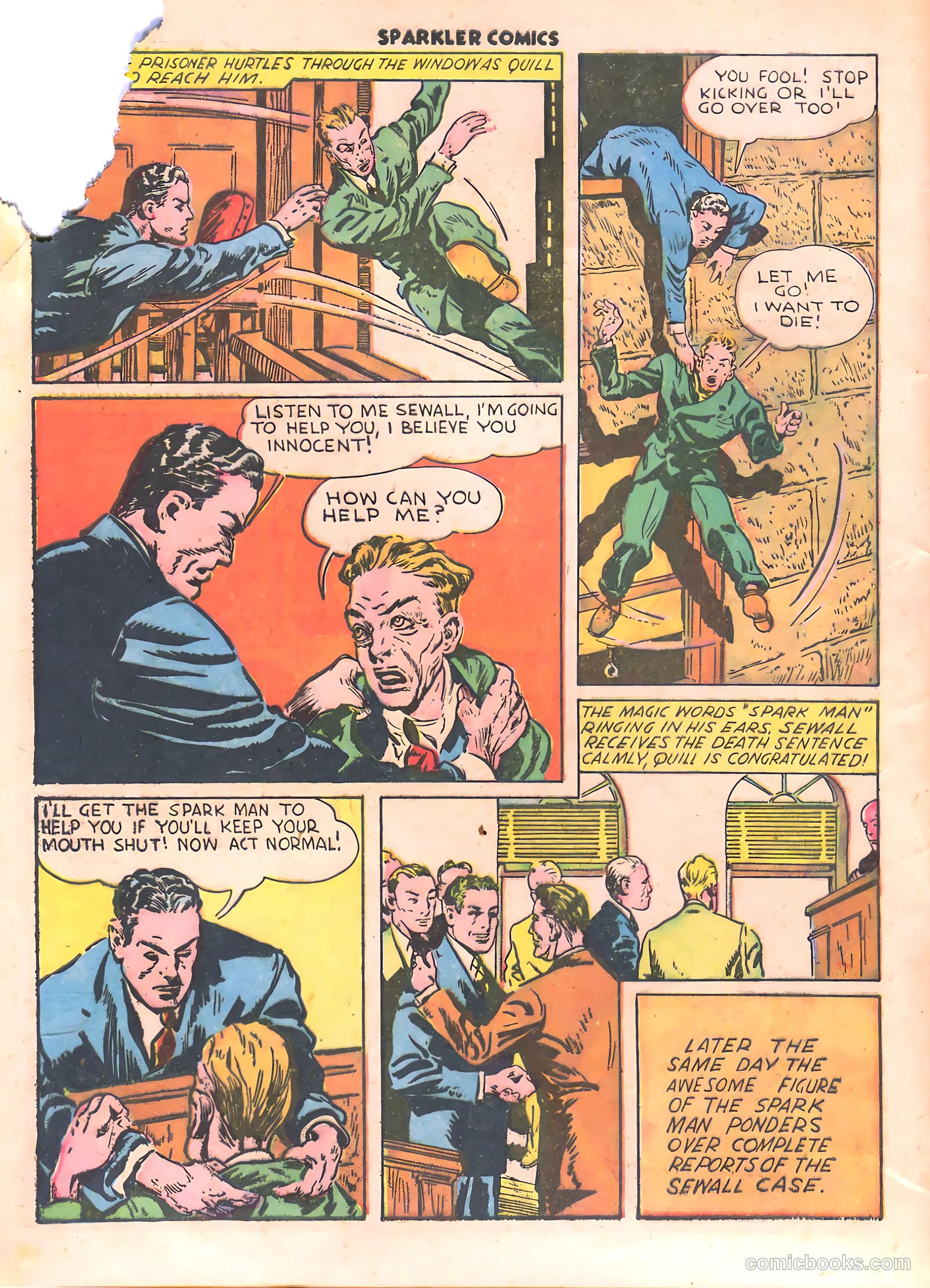 Sparkle Comics #6 (1949) — page 5 of 57