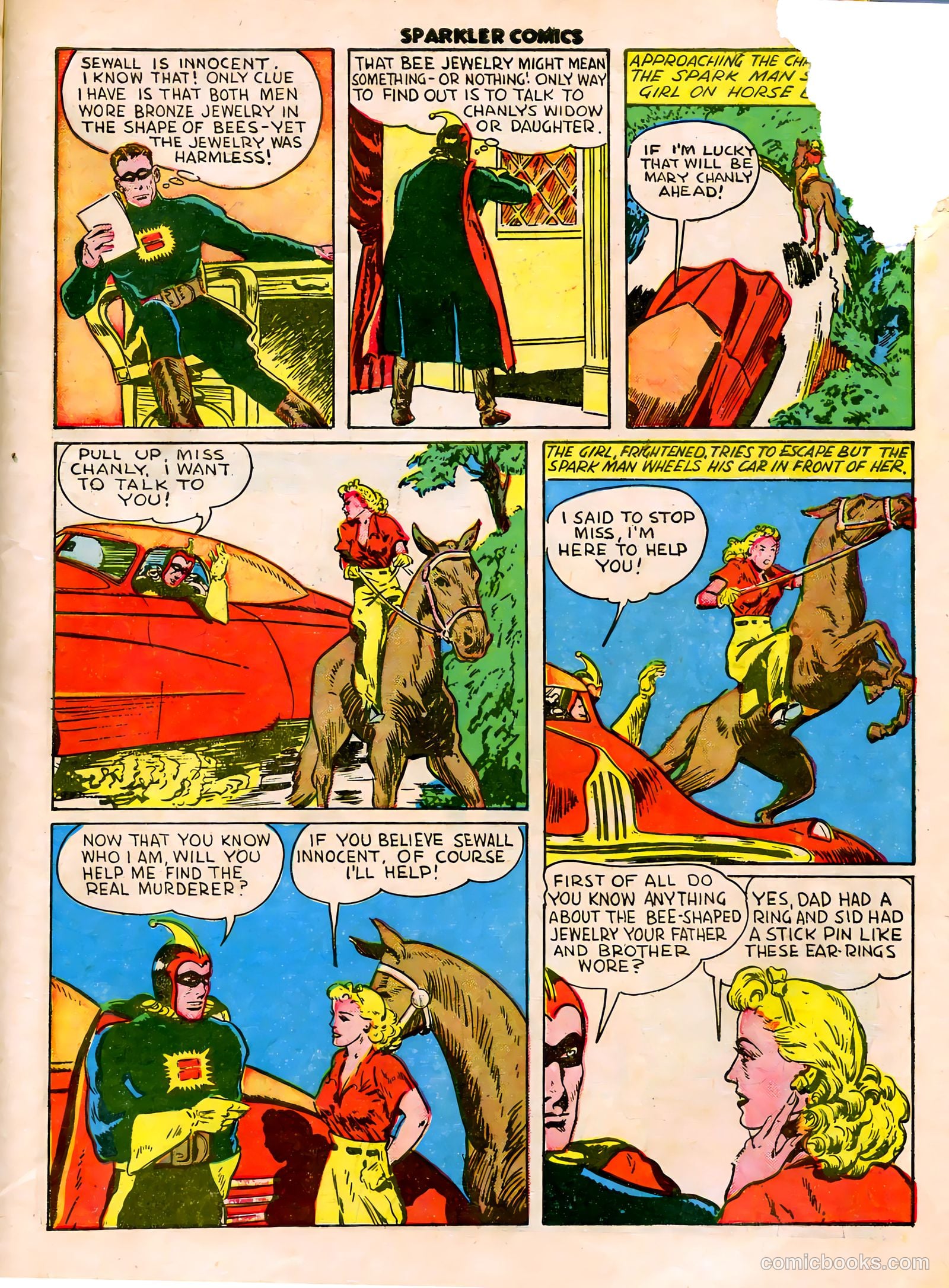 Sparkle Comics #6 (1949) — page 6 of 57