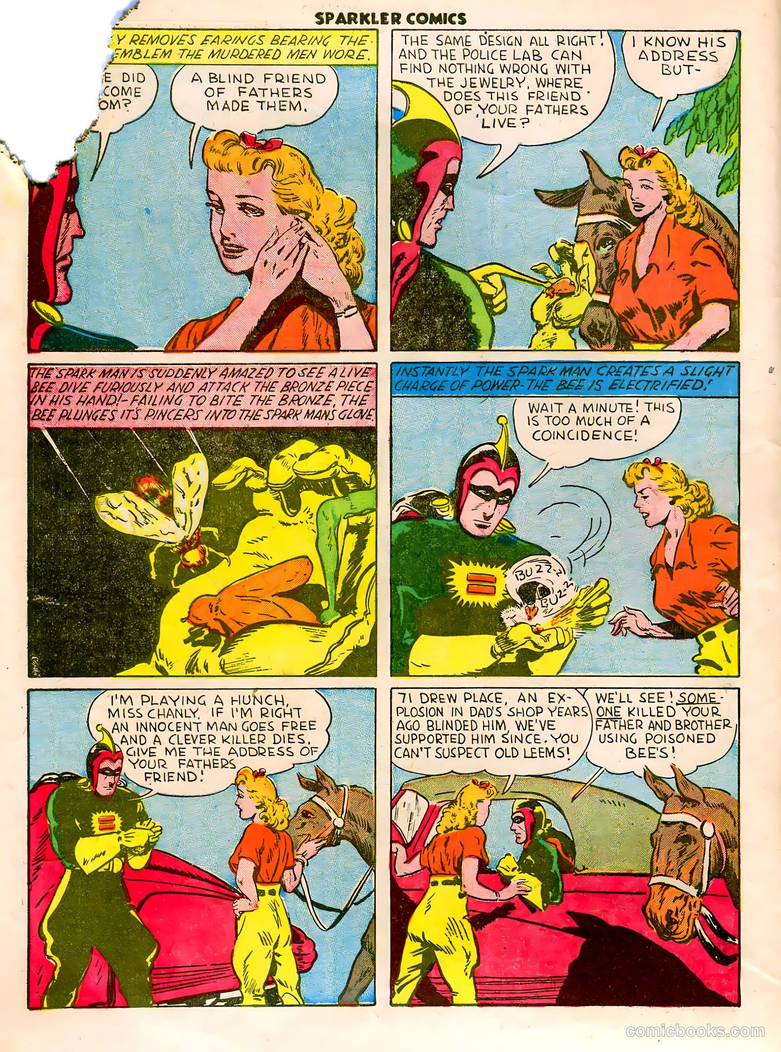 Sparkle Comics #6 (1949) — page 7 of 57
