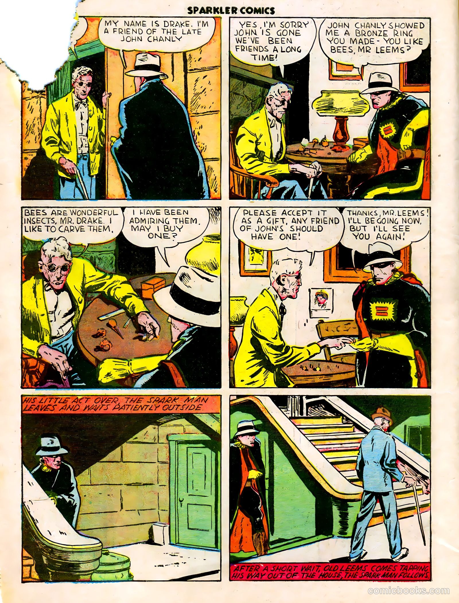 Sparkle Comics #6 (1949) — page 9 of 57