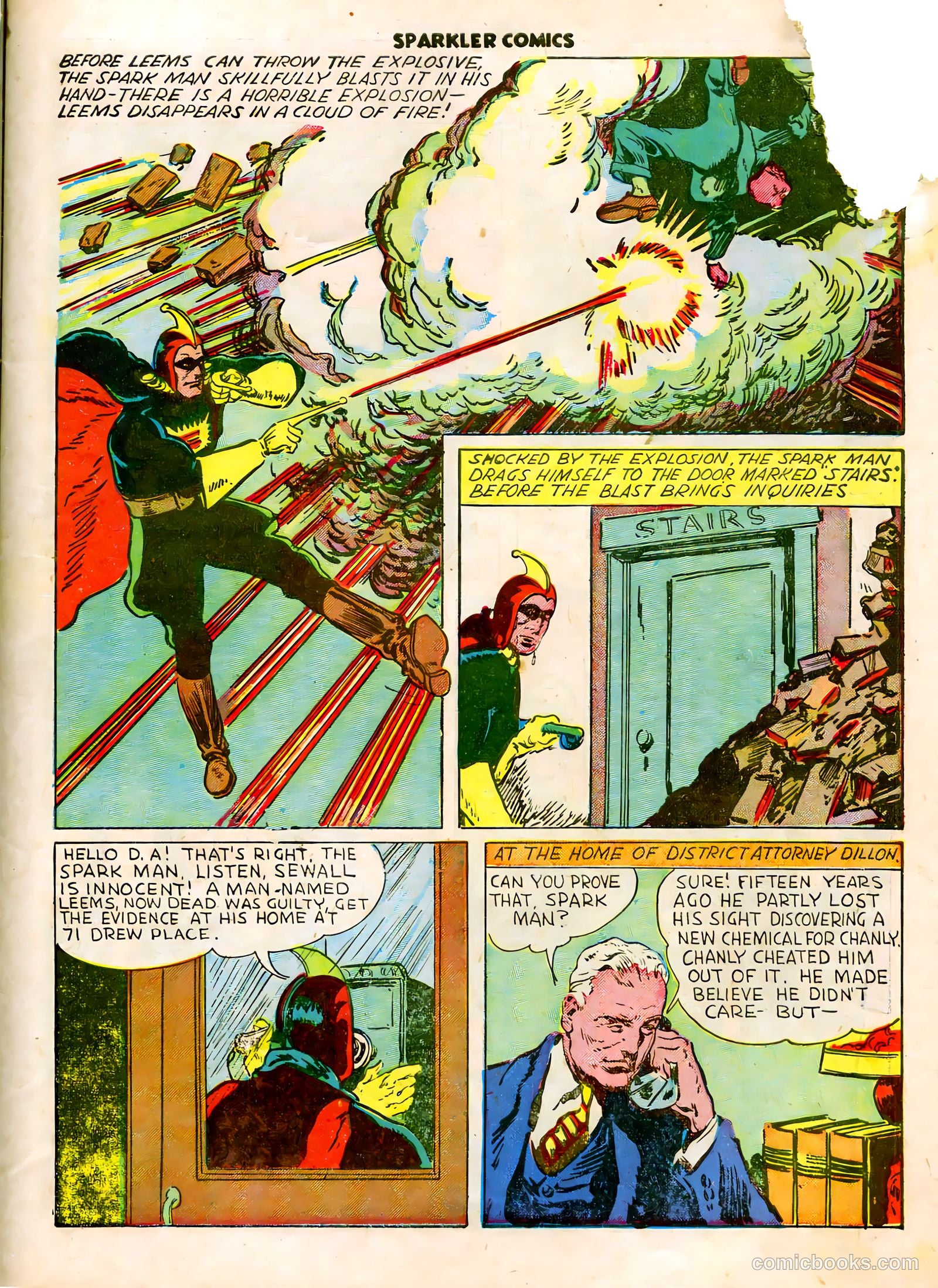 Sparkle Comics #6 (1949) — page 12 of 57