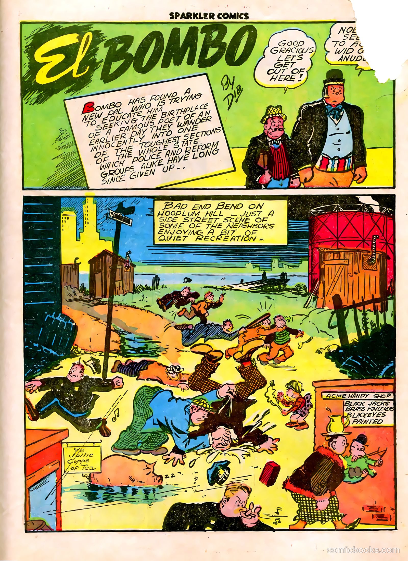 Sparkle Comics #6 (1949) — page 14 of 57