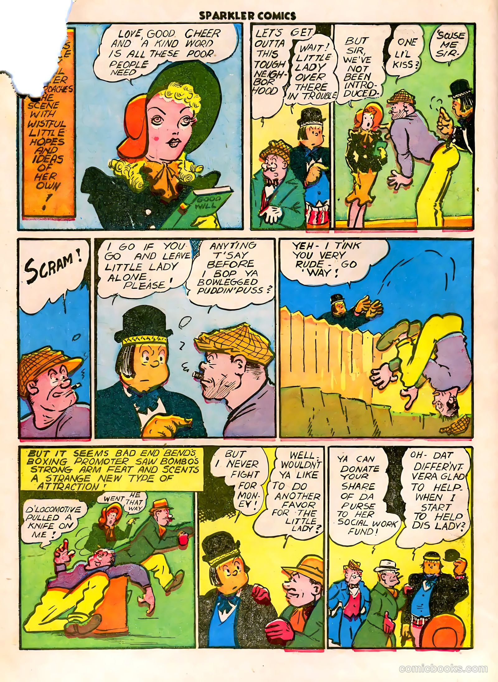 Sparkle Comics #6 (1949) — page 15 of 57