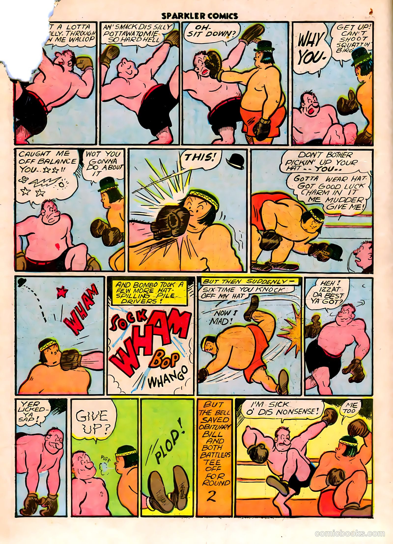 Sparkle Comics #6 (1949) — page 17 of 57