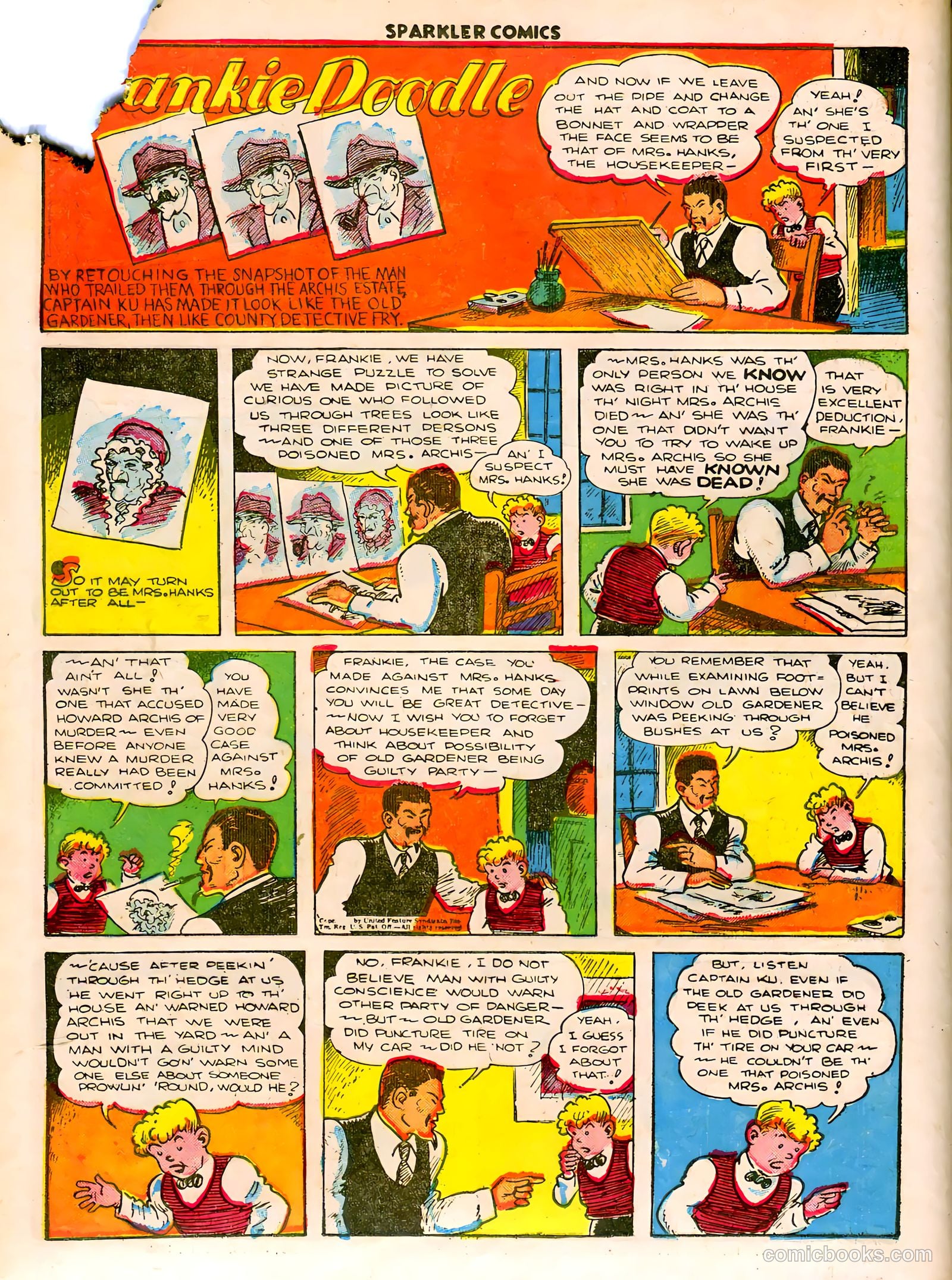 Sparkle Comics #6 (1949) — page 19 of 57