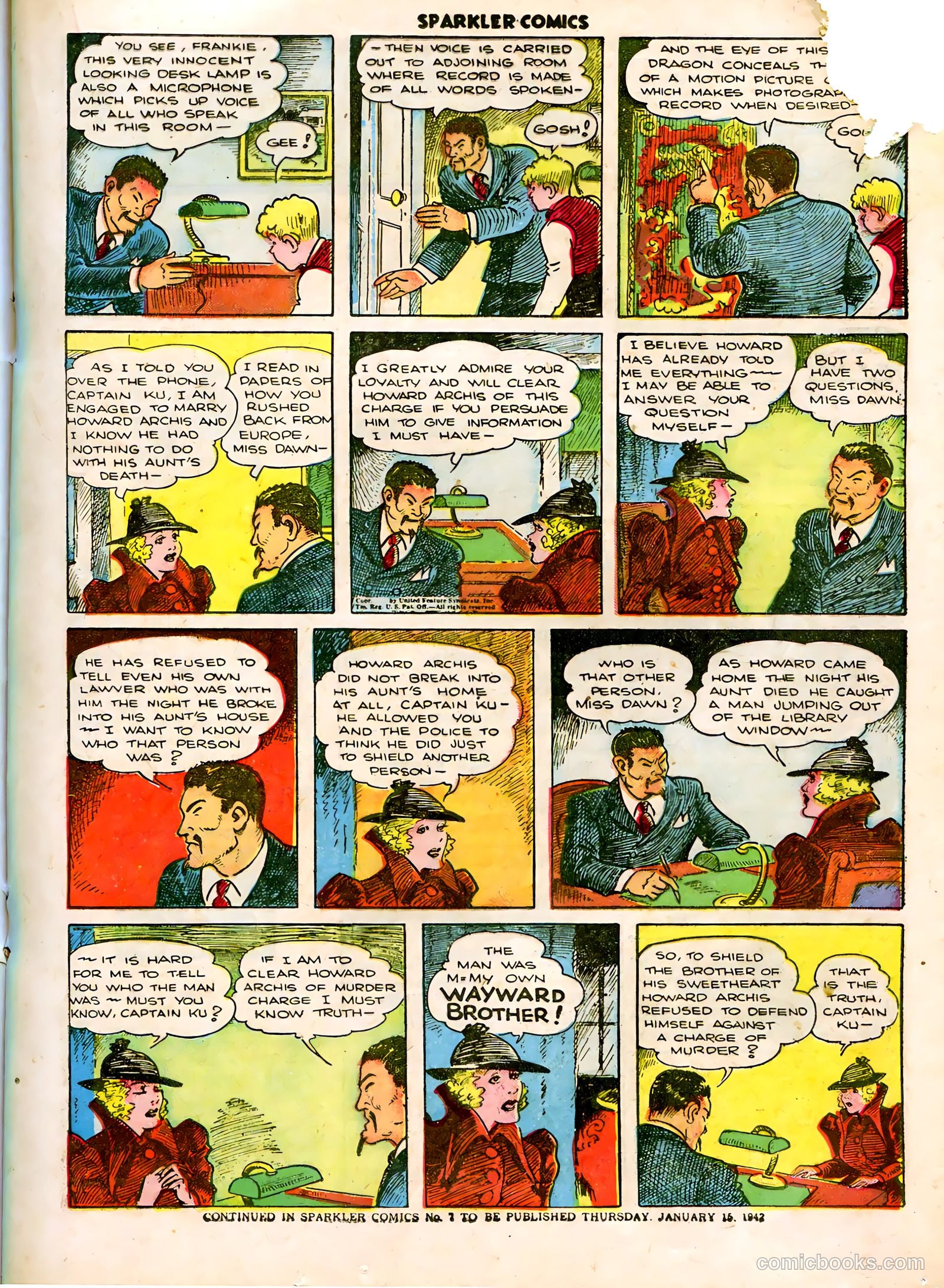 Sparkle Comics #6 (1949) — page 22 of 57