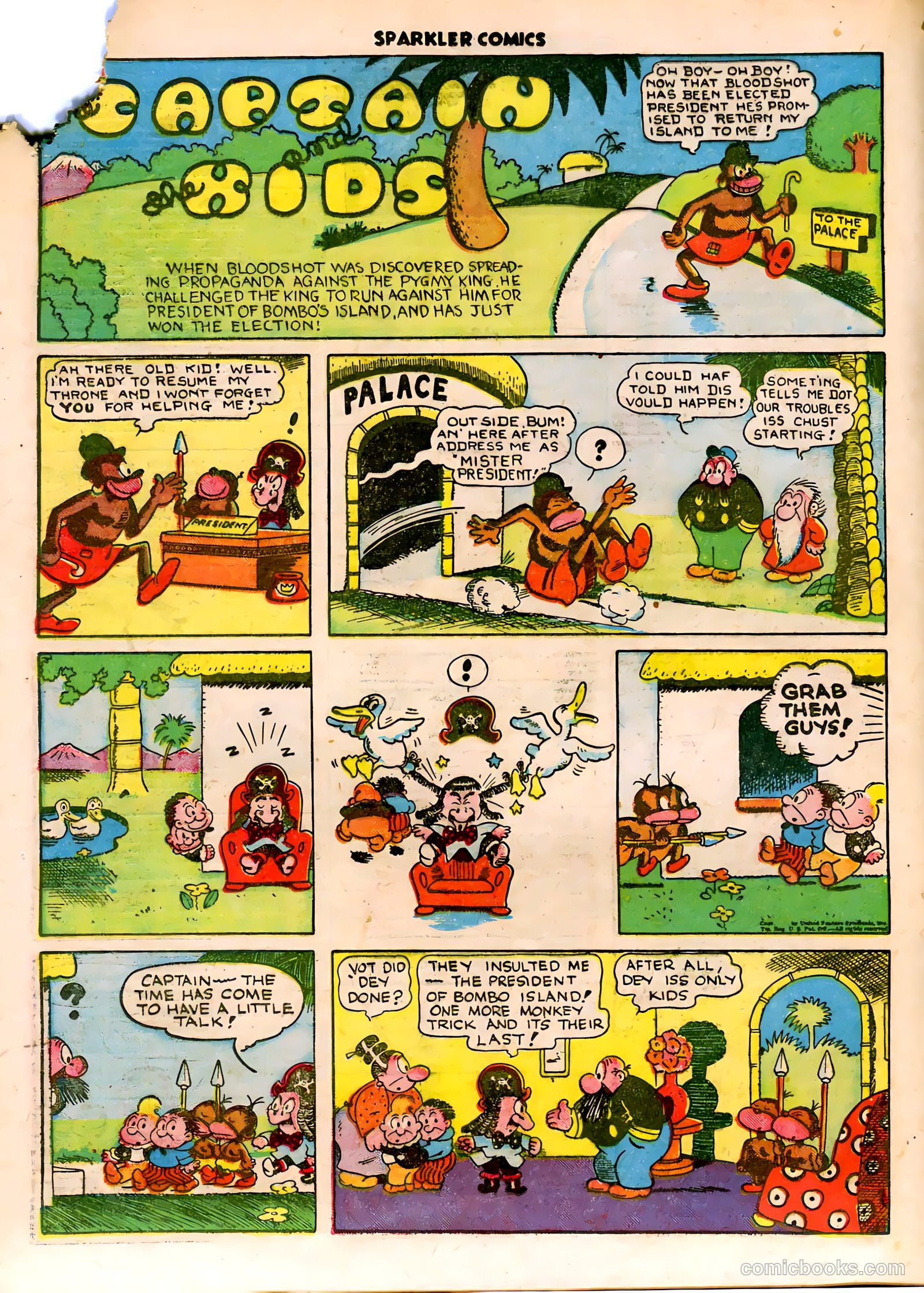 Sparkle Comics #6 (1949) — page 25 of 57