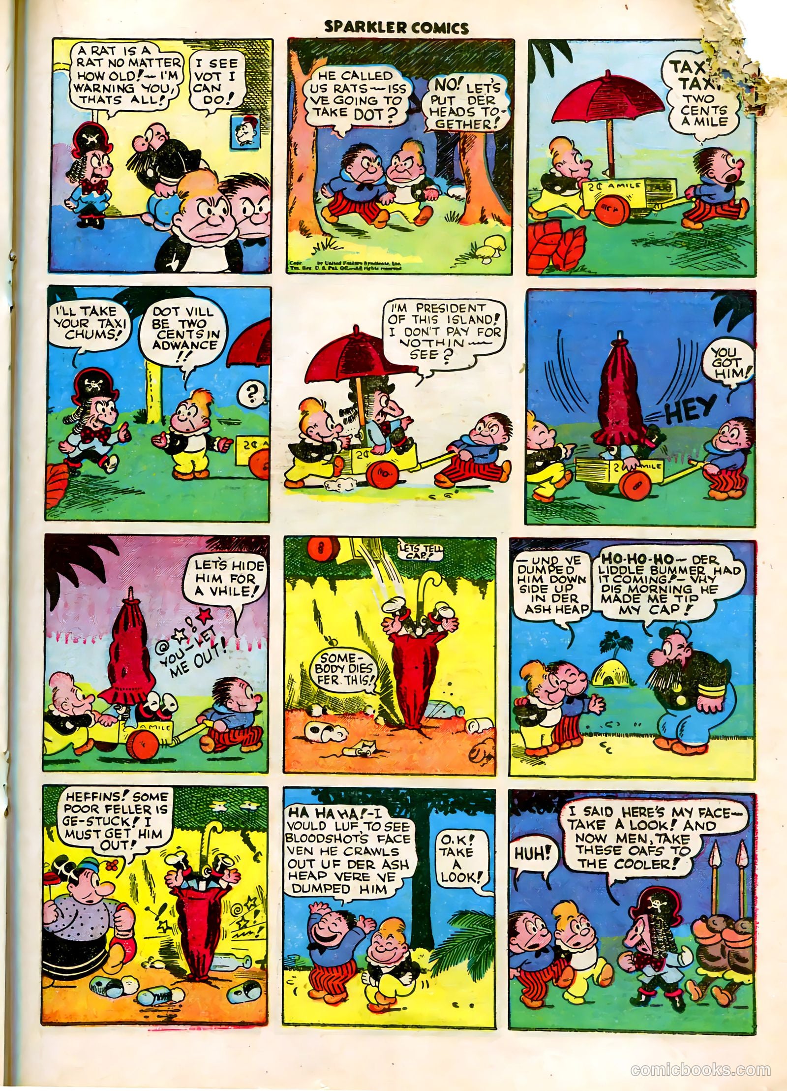 Sparkle Comics #6 (1949) — page 26 of 57