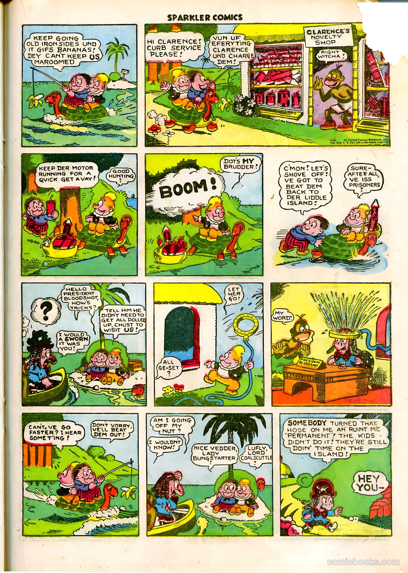 Sparkle Comics #6 (1949) — page 28 of 57