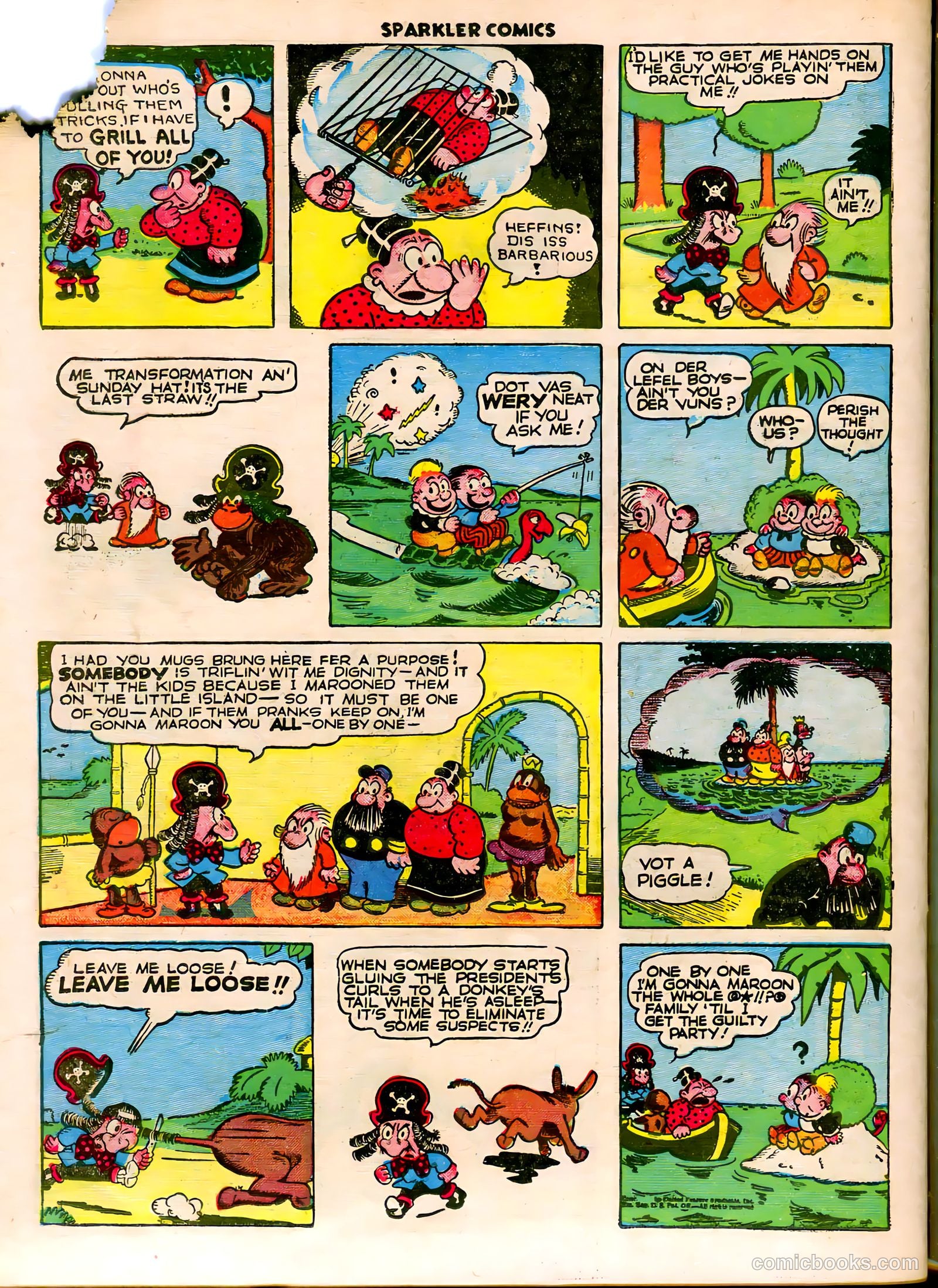 Sparkle Comics #6 (1949) — page 29 of 57