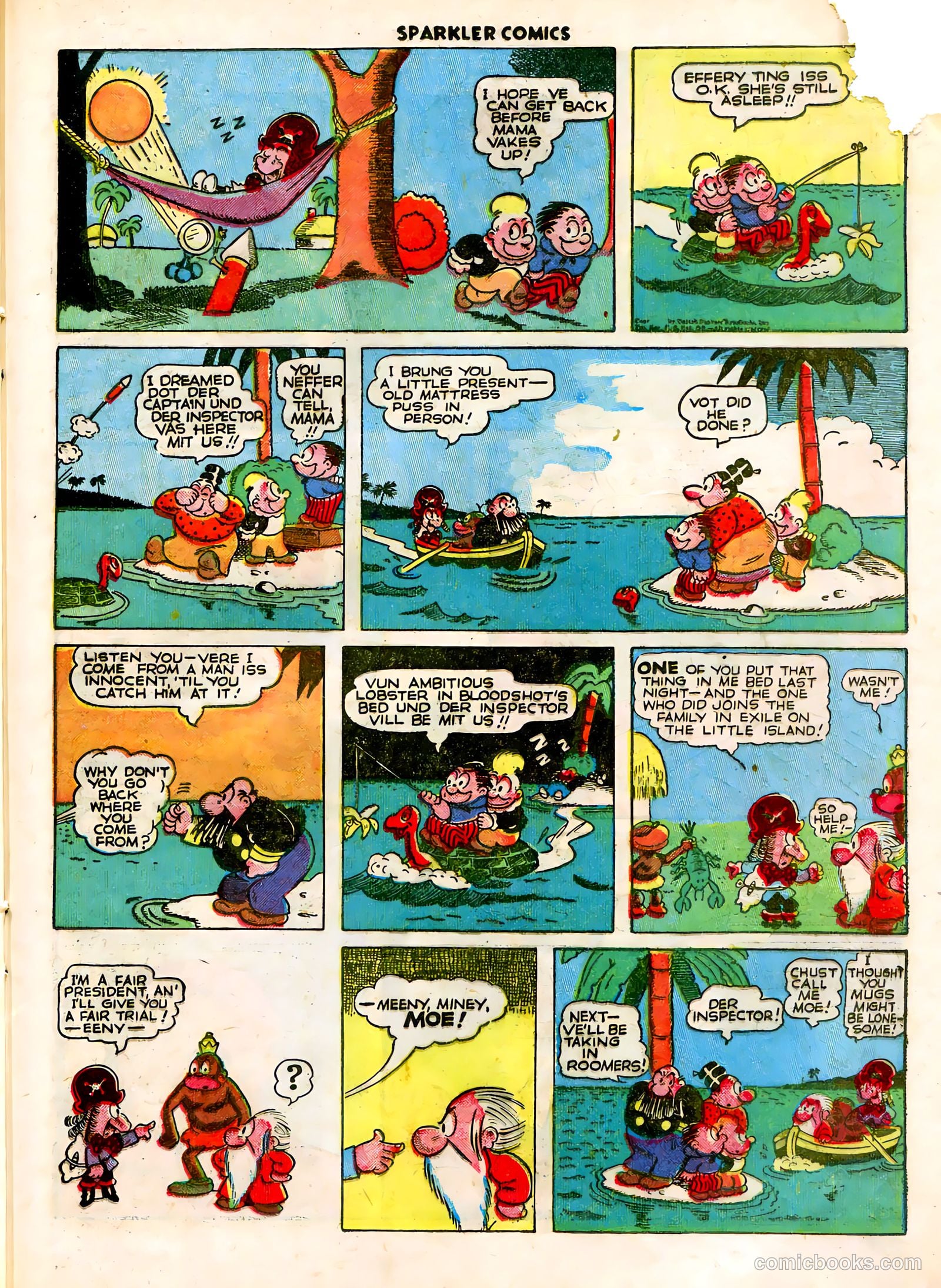 Sparkle Comics #6 (1949) — page 30 of 57