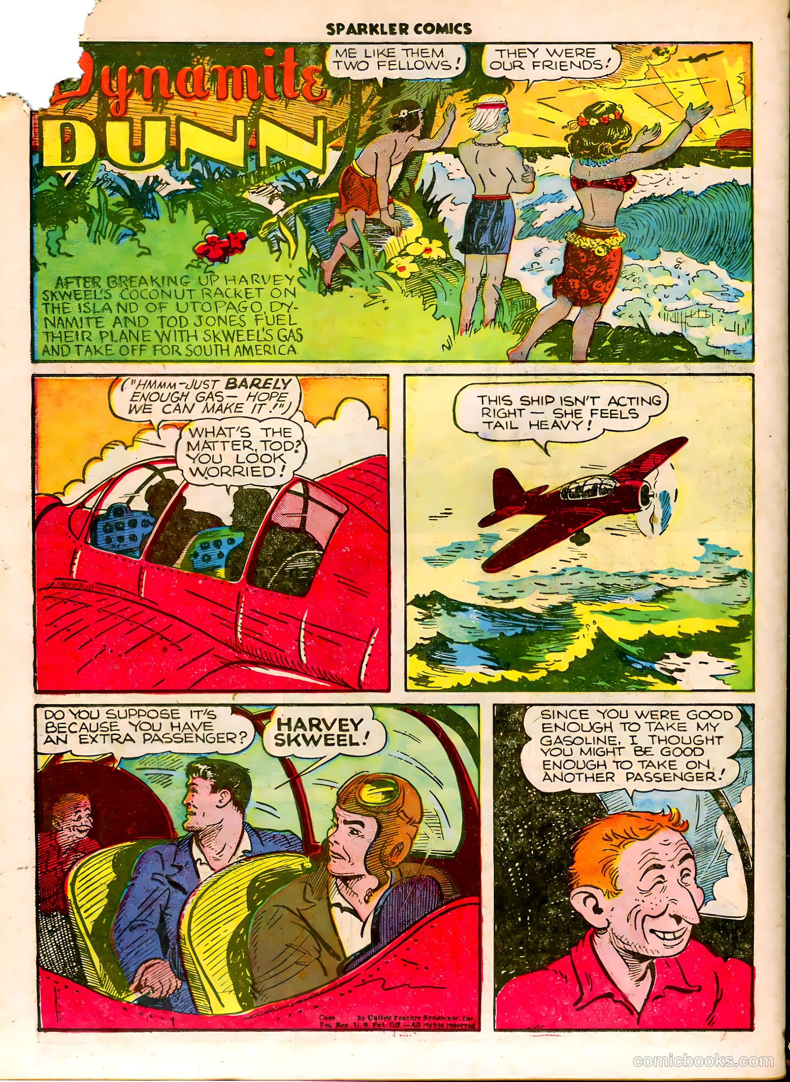 Sparkle Comics #6 (1949) — page 31 of 57