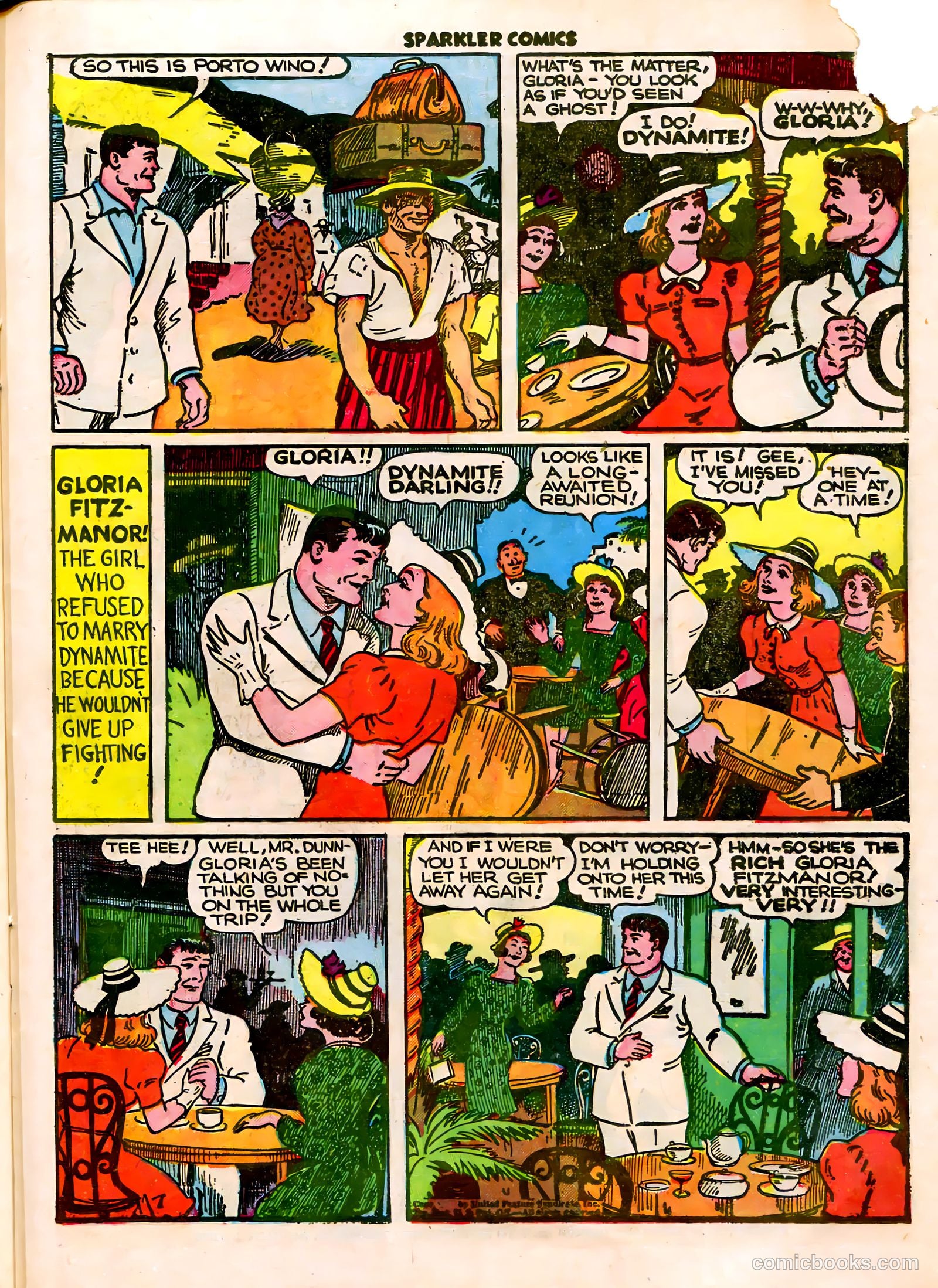 Sparkle Comics #6 (1949) — page 34 of 57
