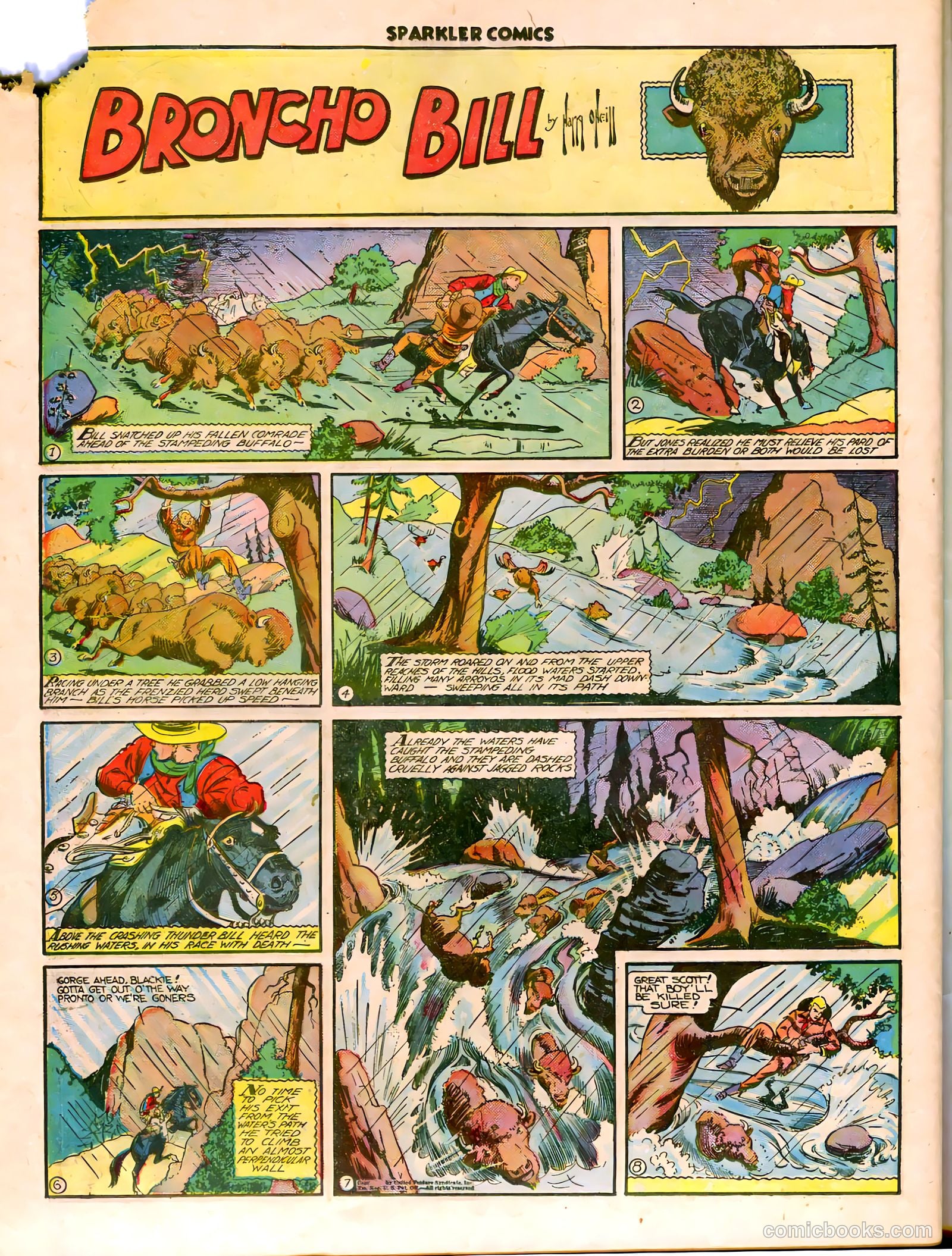 Sparkle Comics #6 (1949) — page 39 of 57