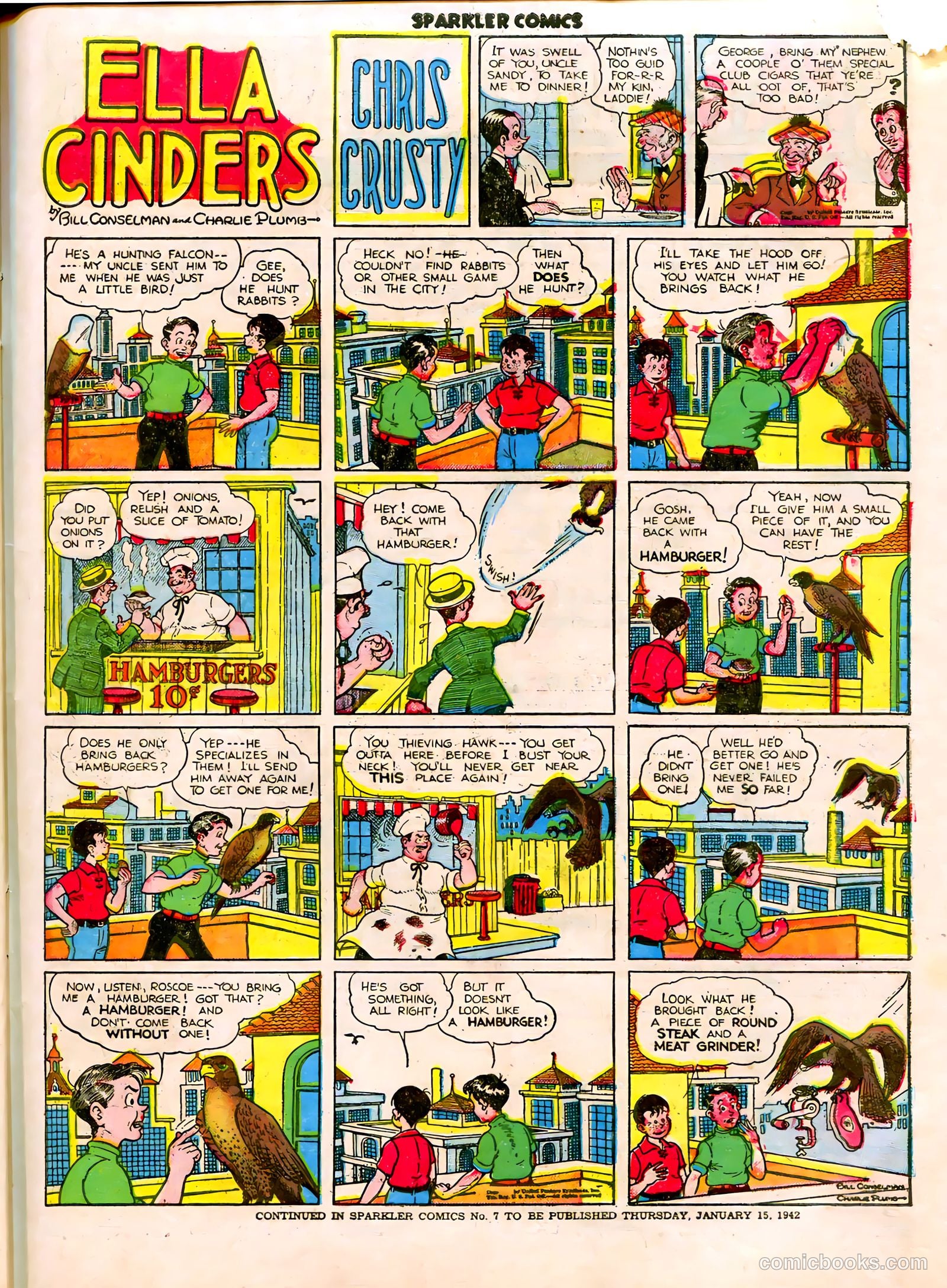Sparkle Comics #6 (1949) — page 42 of 57