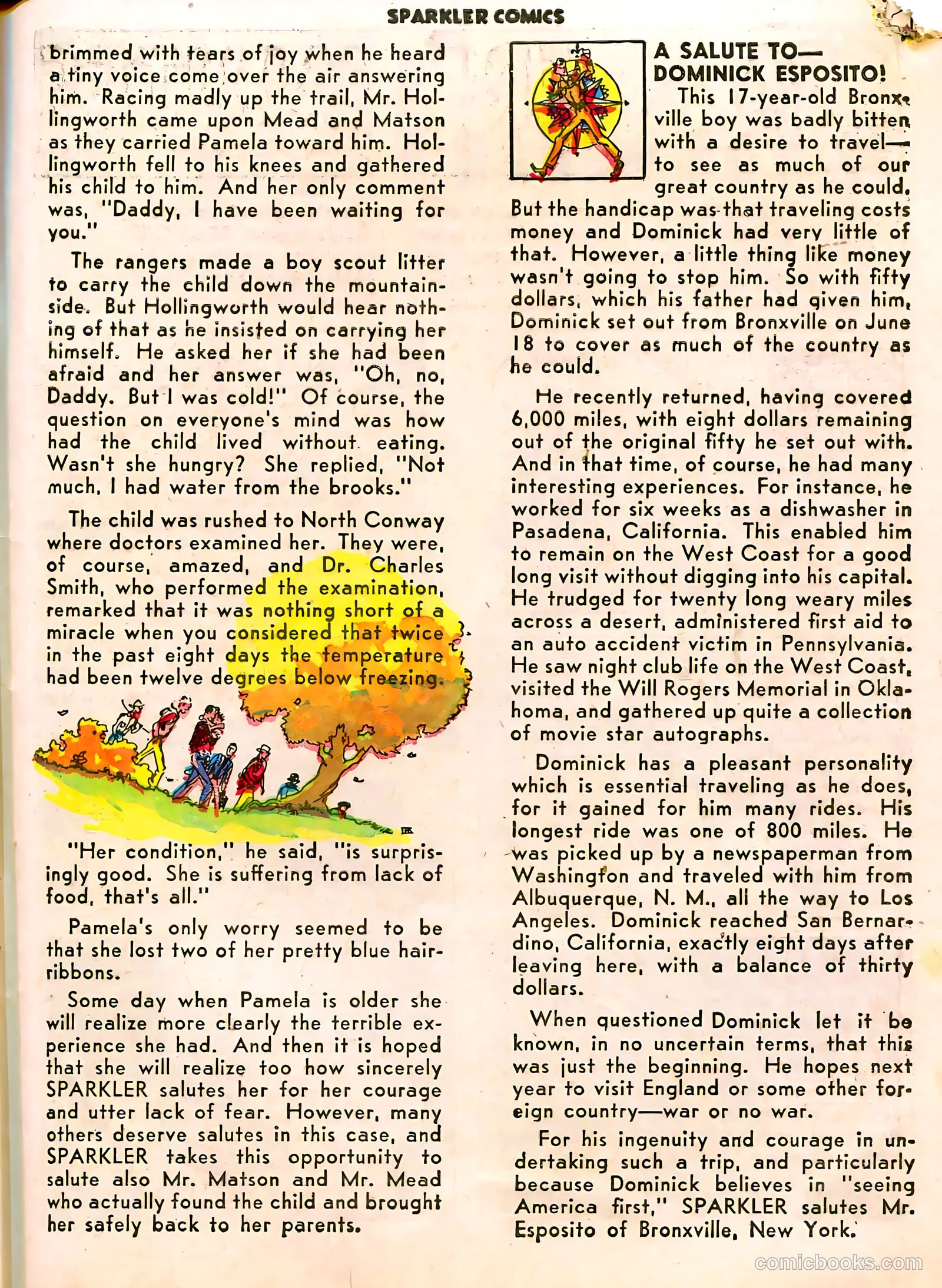 Sparkle Comics #6 (1949) — page 44 of 57