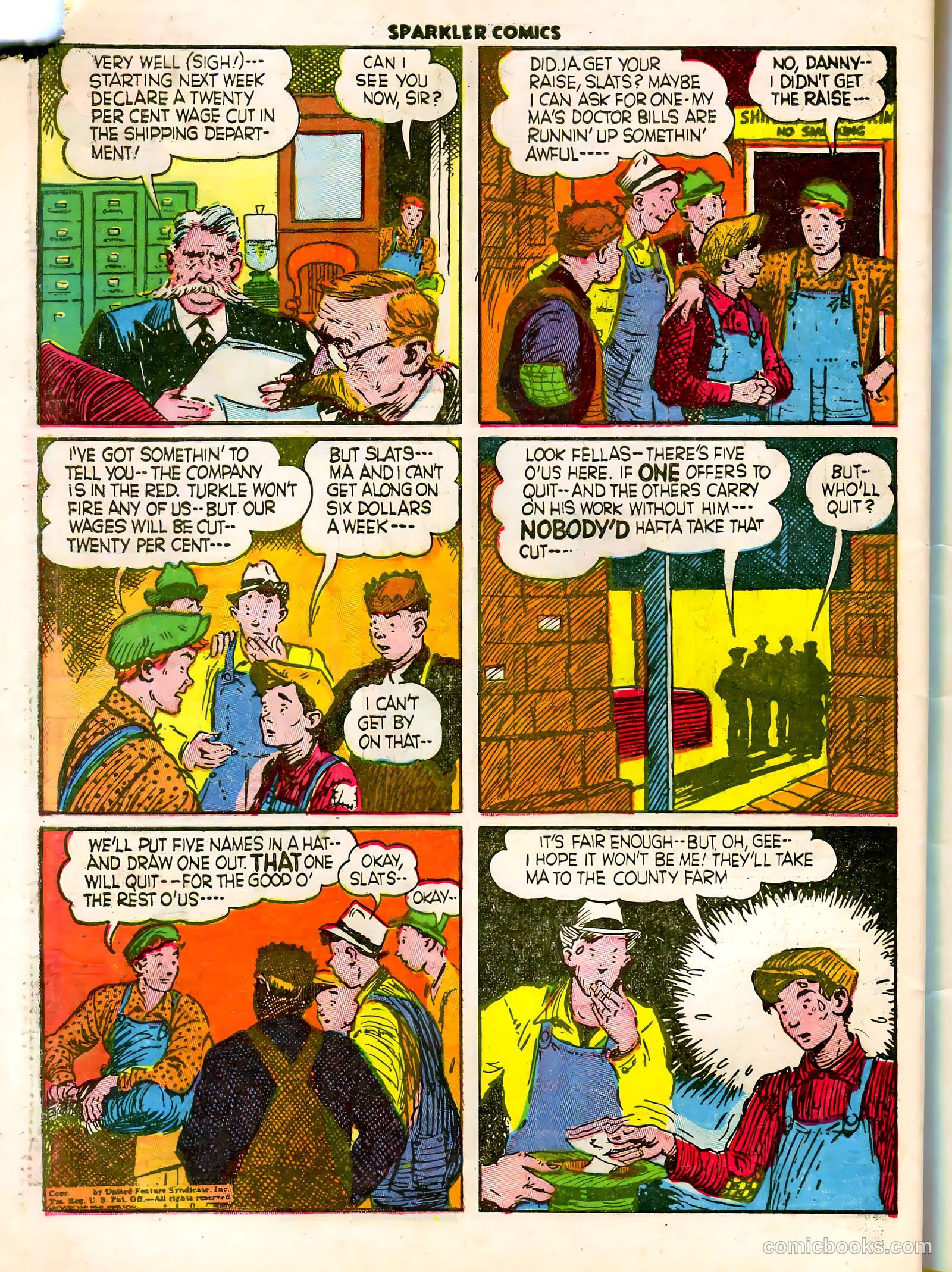 Sparkle Comics #6 (1949) — page 51 of 57