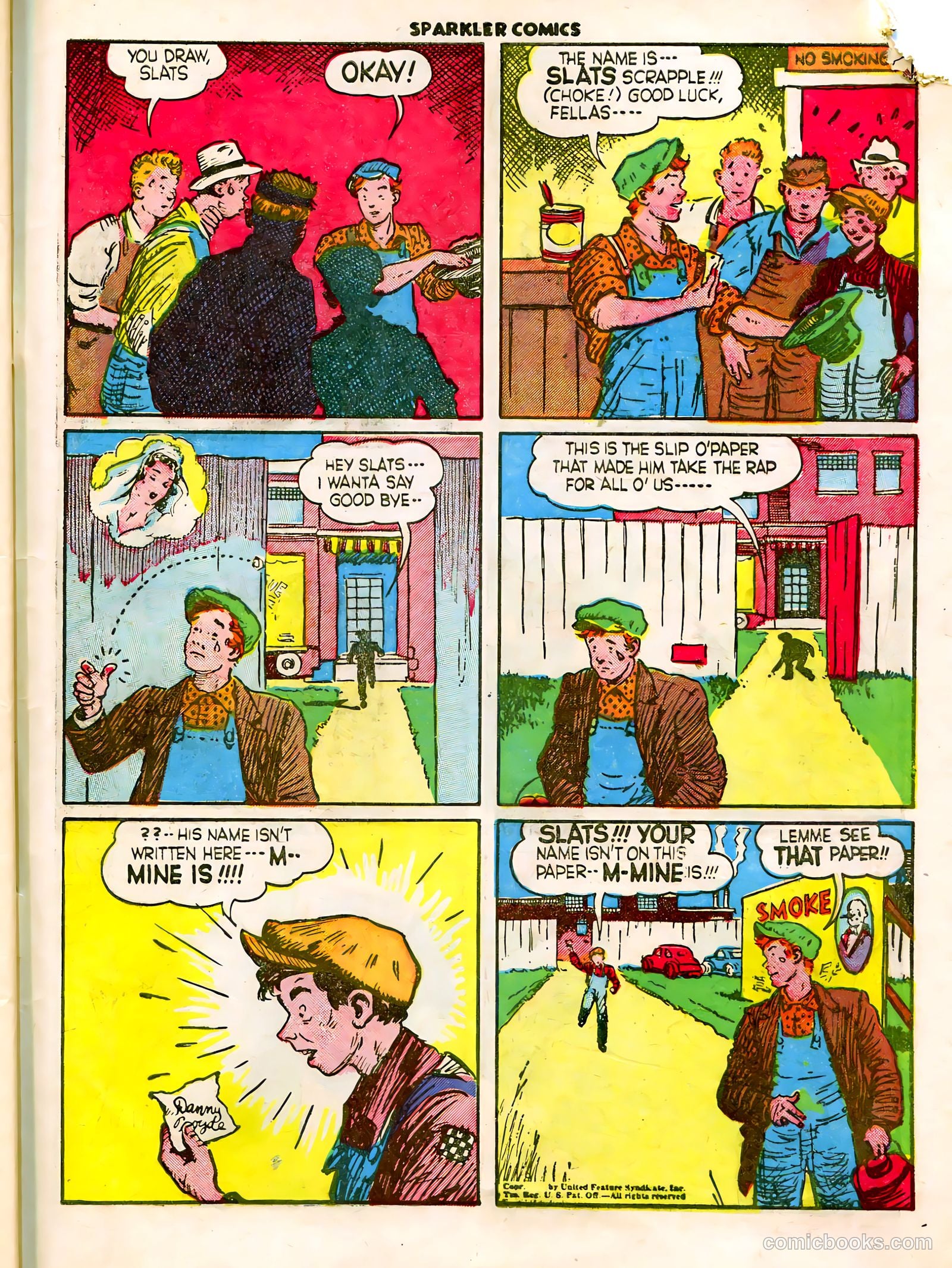 Sparkle Comics #6 (1949) — page 52 of 57