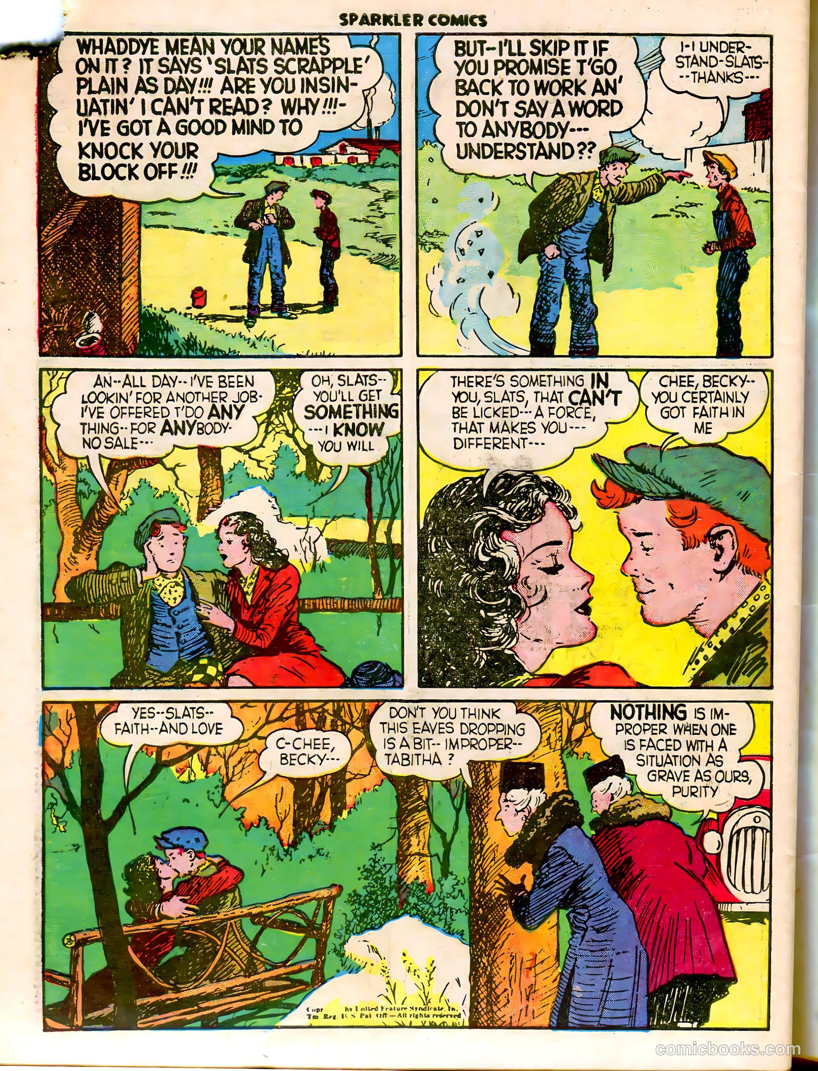 Sparkle Comics #6 (1949) — page 53 of 57