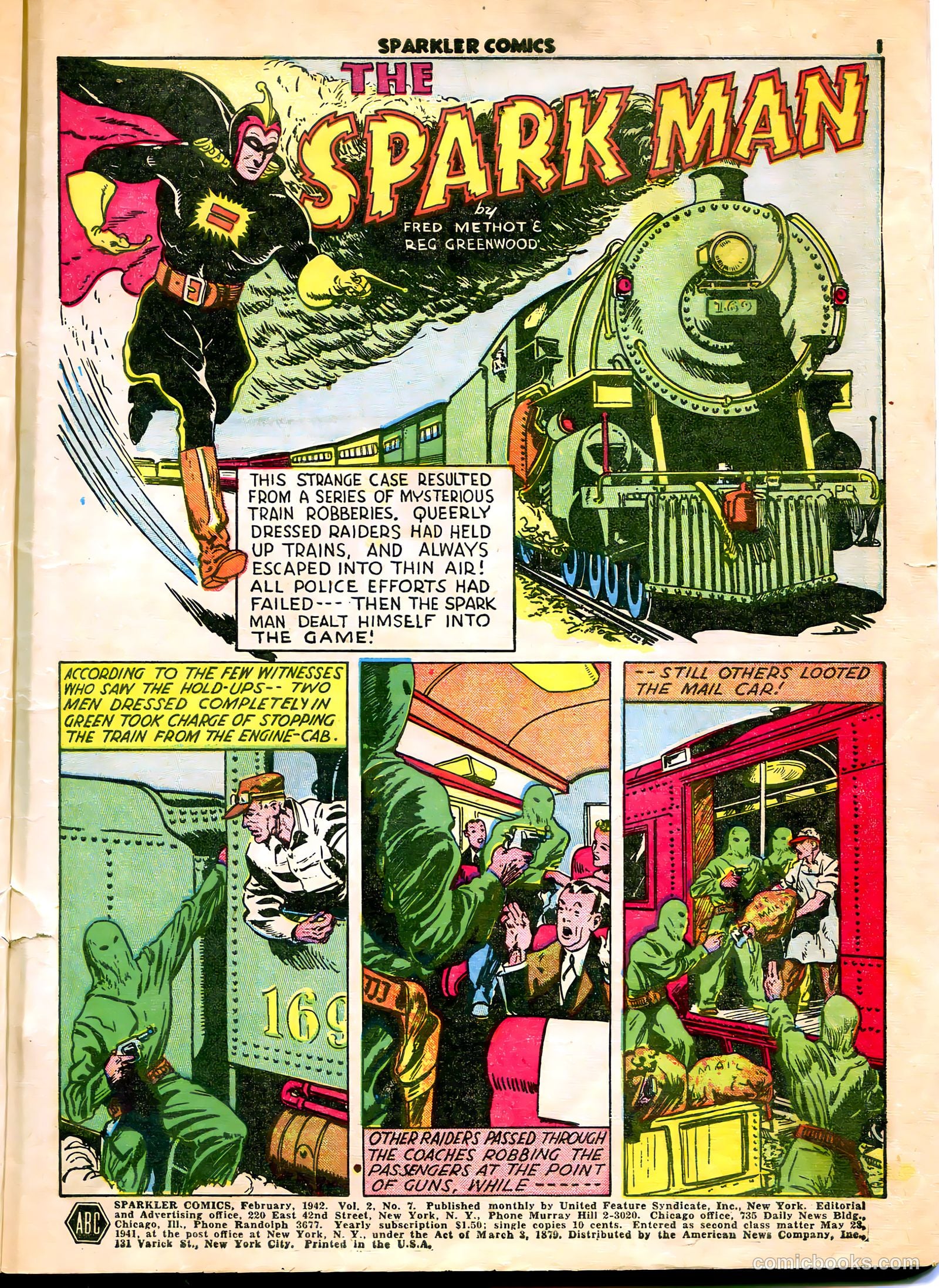 Sparkle Comics #7 (1949) — page 3 of 50