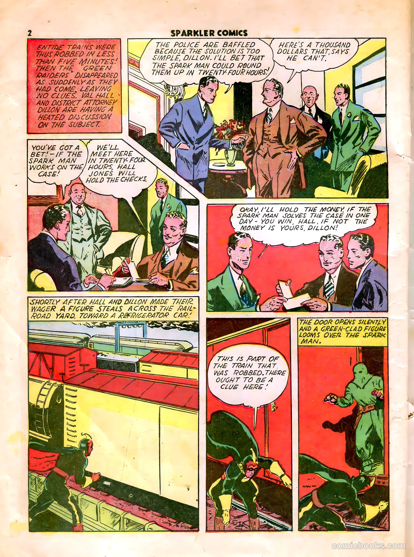 Sparkle Comics #7 (1949) — page 4 of 50